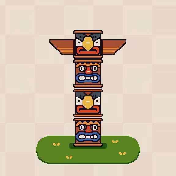 Tiki Totem #39
