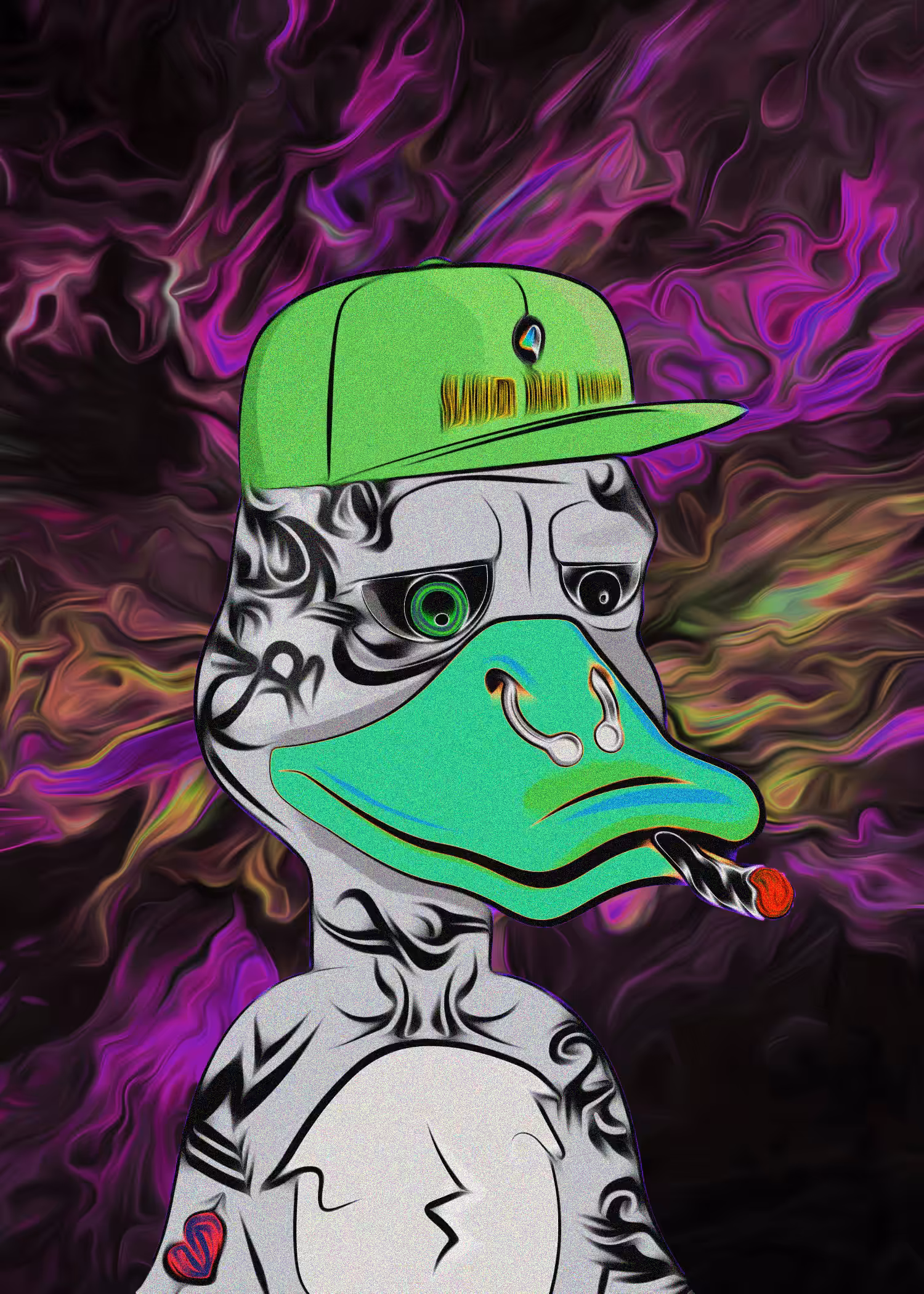 Wrapped Slacker Duck #2934