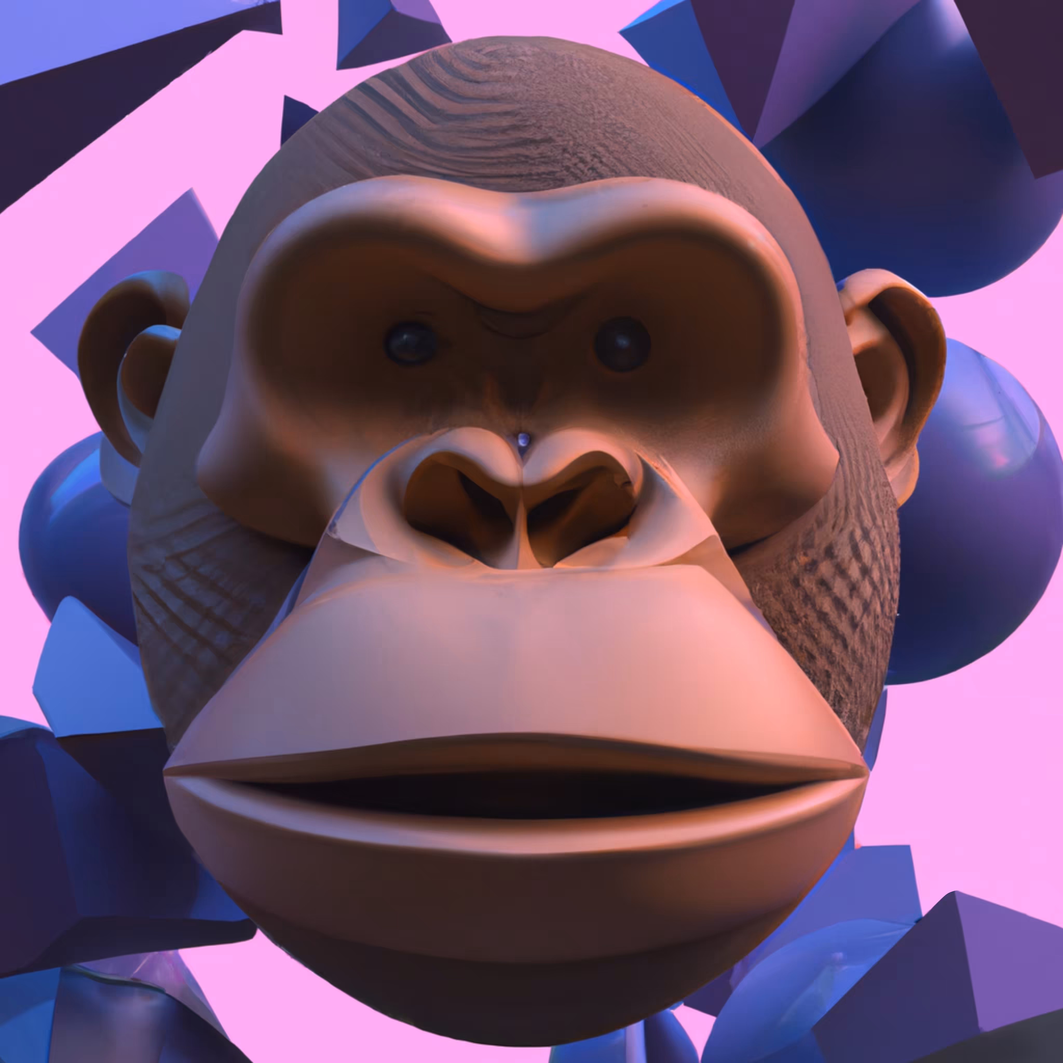 Abstract Bored ape 