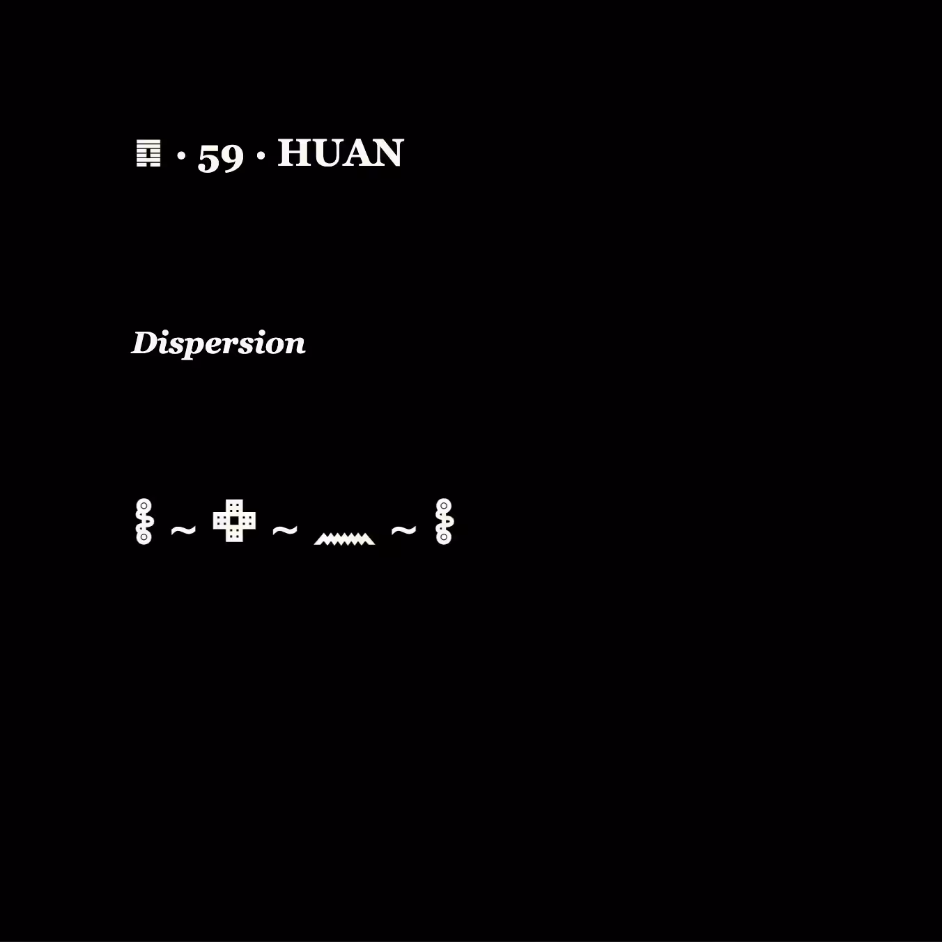 U+59 // DISPERSION