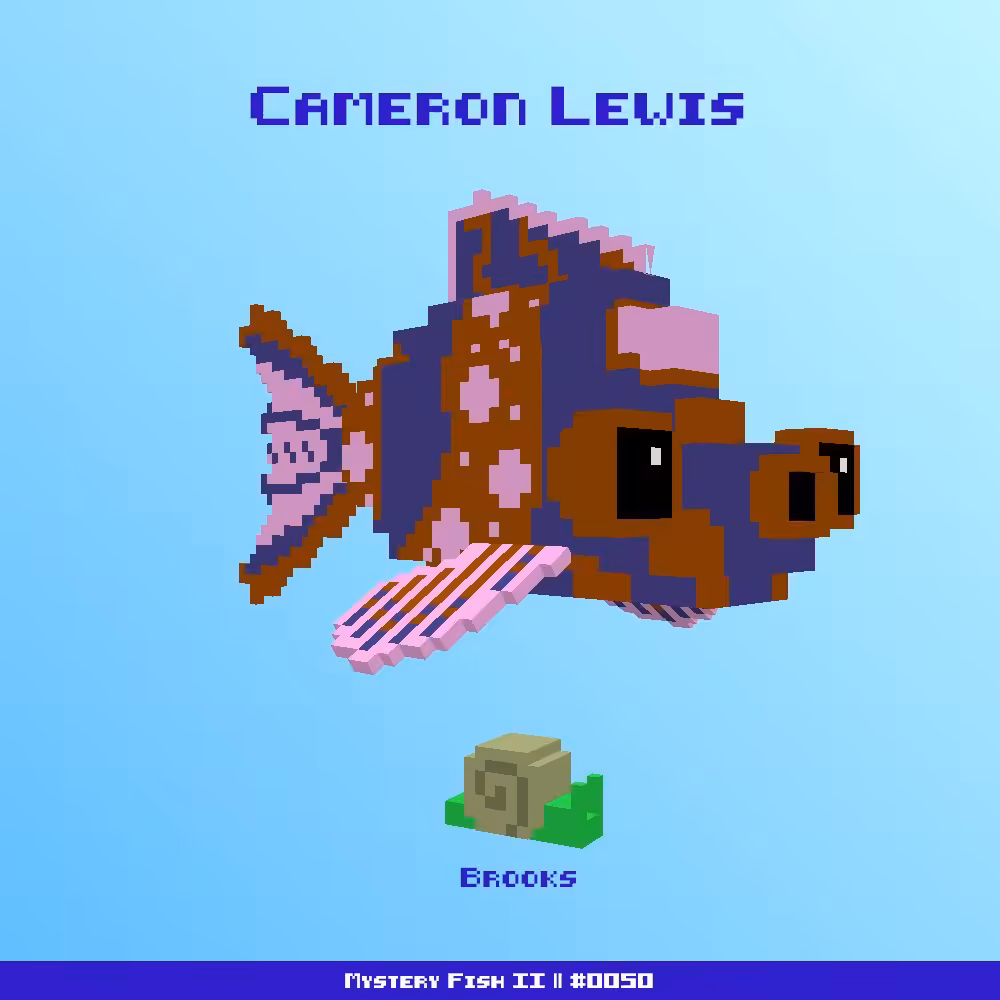 Cameron Lewis :: Mystery Fish 0050/1000