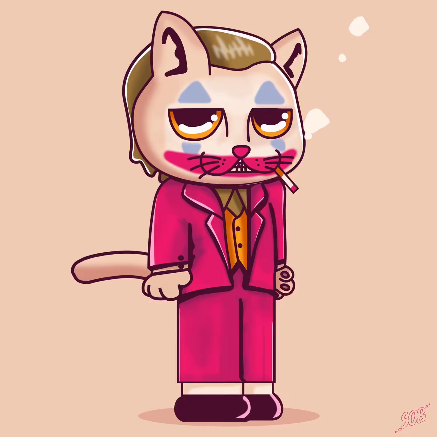 MiMicMeow #07 (Joker Meow)