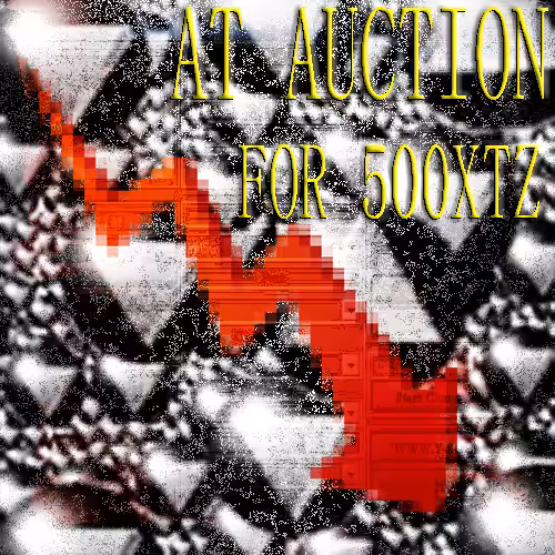 At Auction For 500XTZ