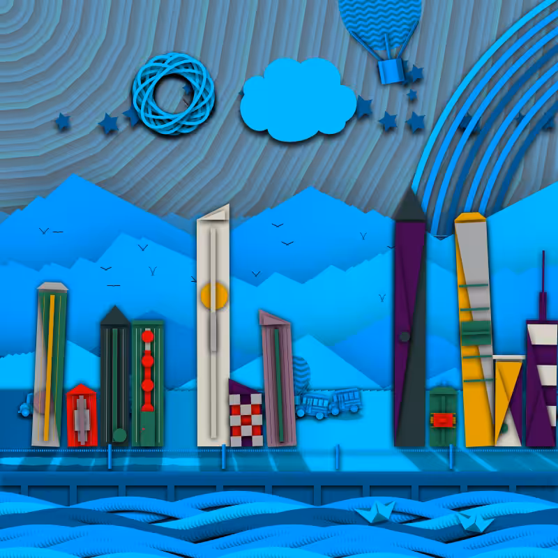 Paper Art 2.5D #32