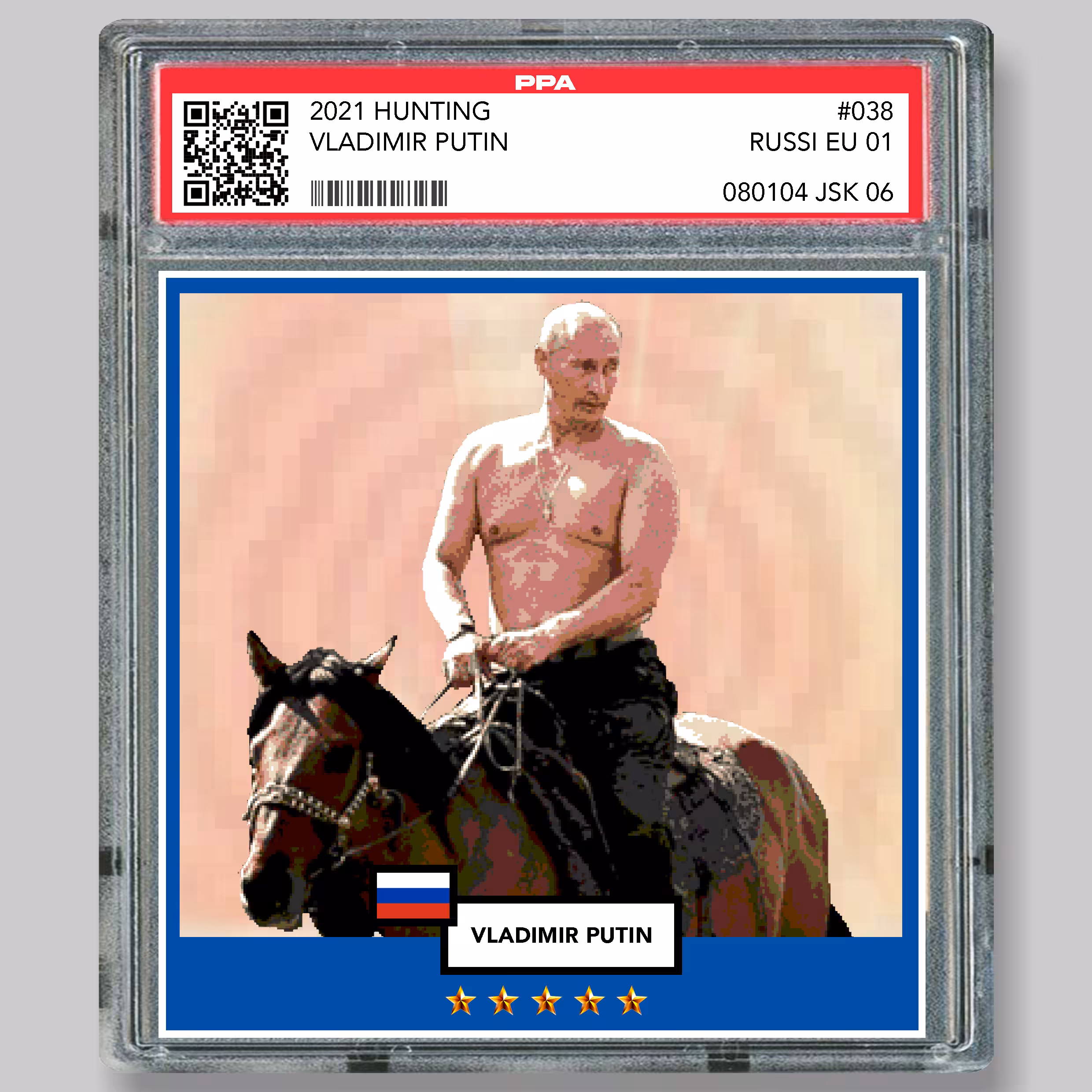 038 Vladimir Putin, "Hunting"
