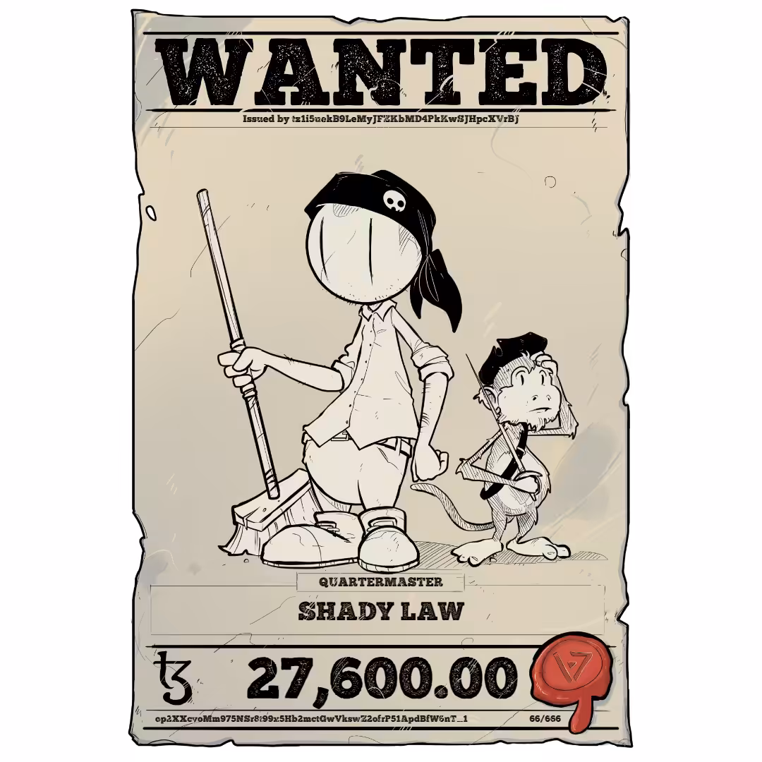 SHADY LAW | TEZOS PIRATE 66/666