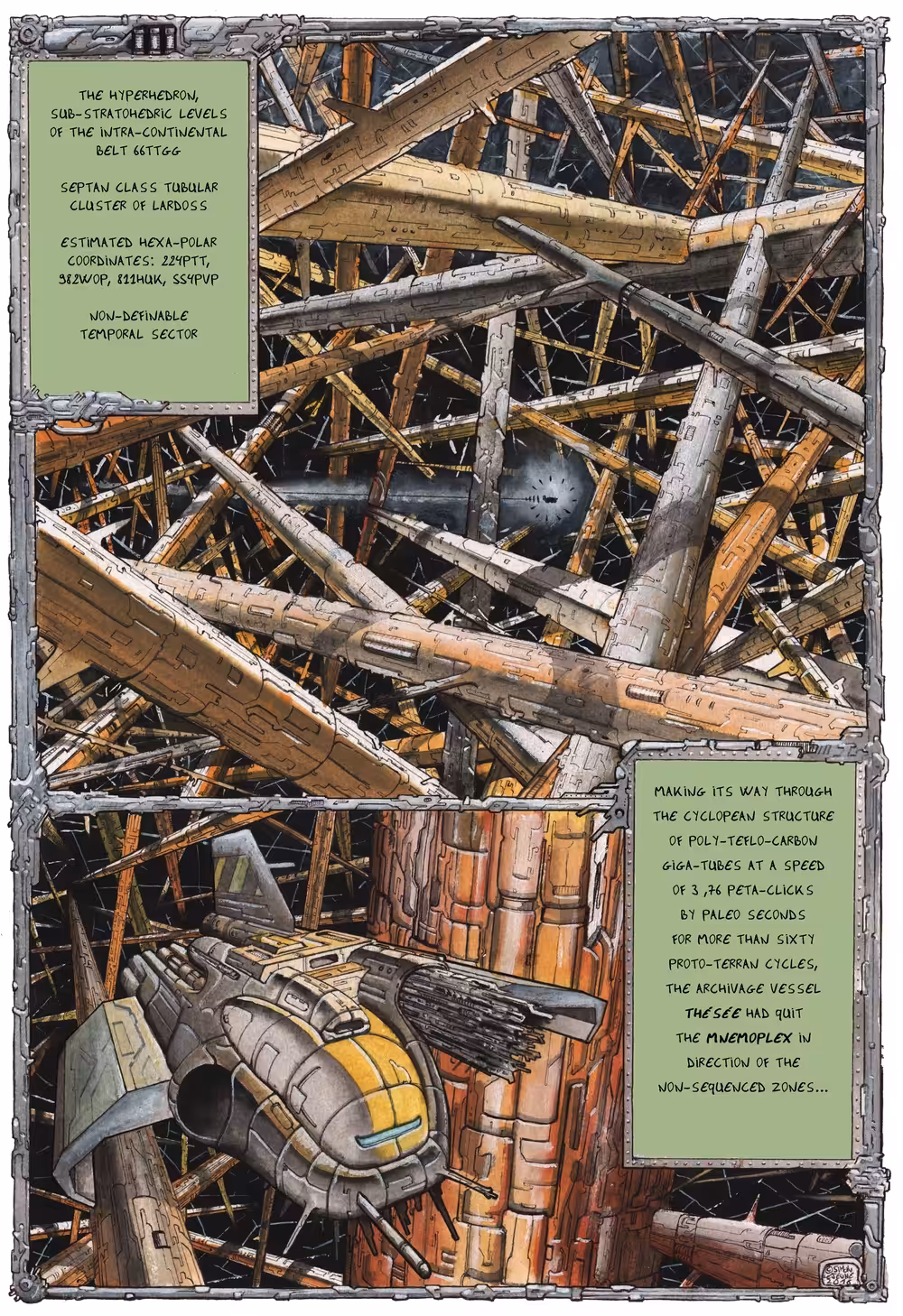 Devlok, the Techno Templar. Page 1