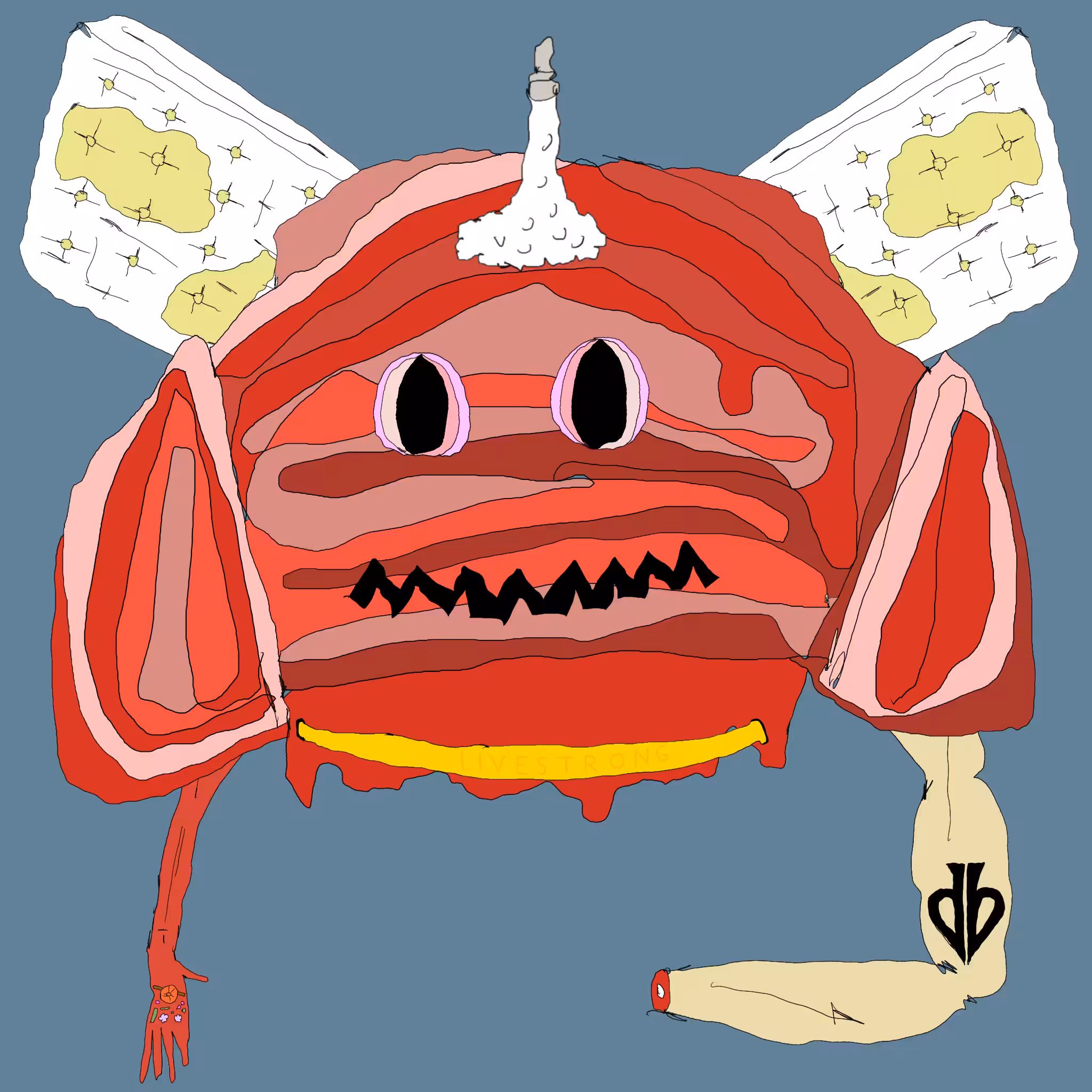 gristle buddeez worldwide: buddee #1456