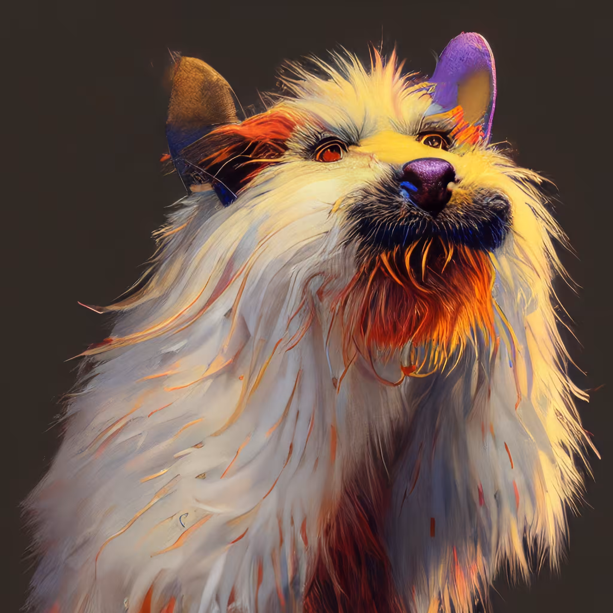 Adorable Furry Creature Collection: Furry Wolf 0670