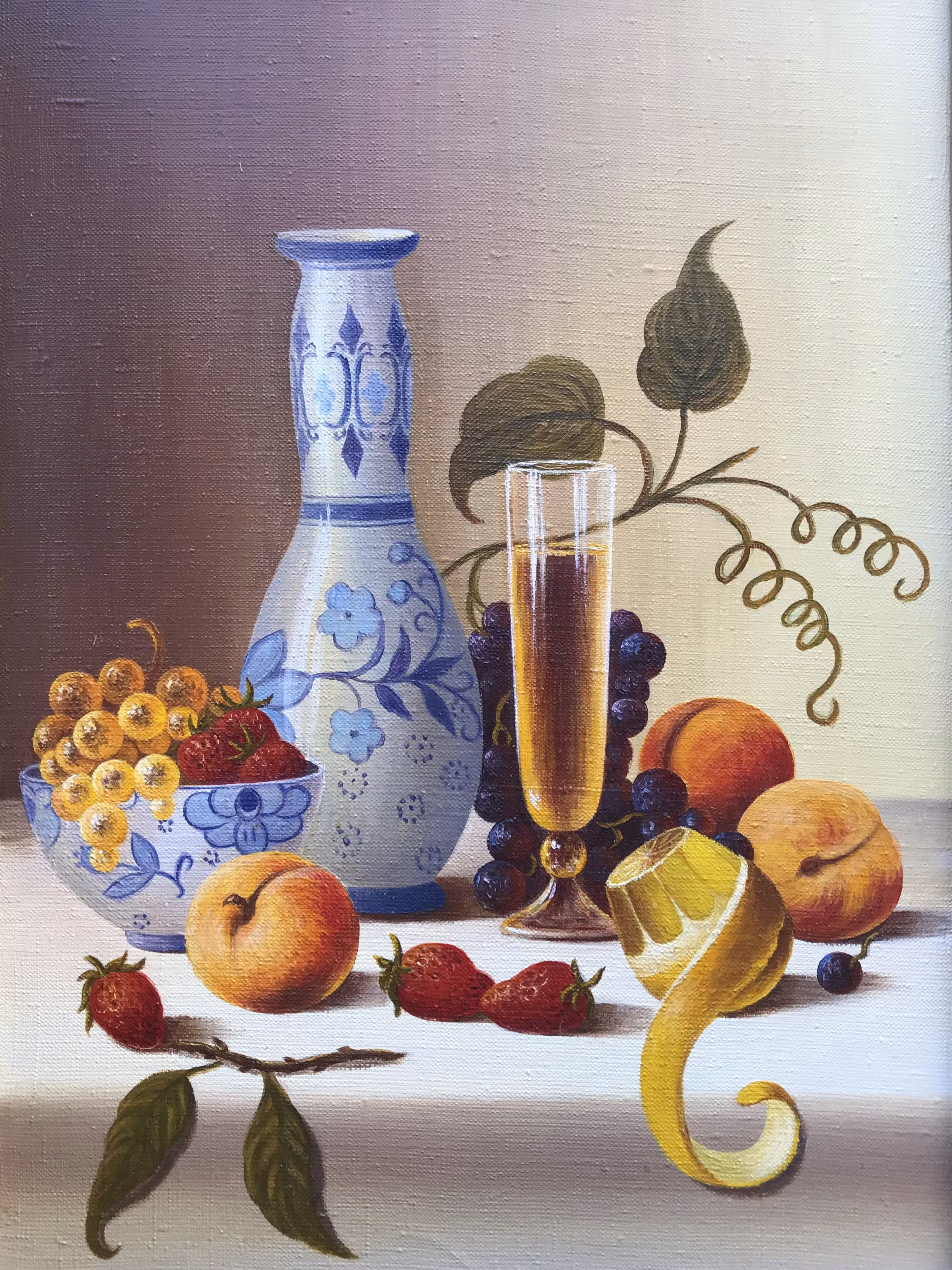 Still life with fruit