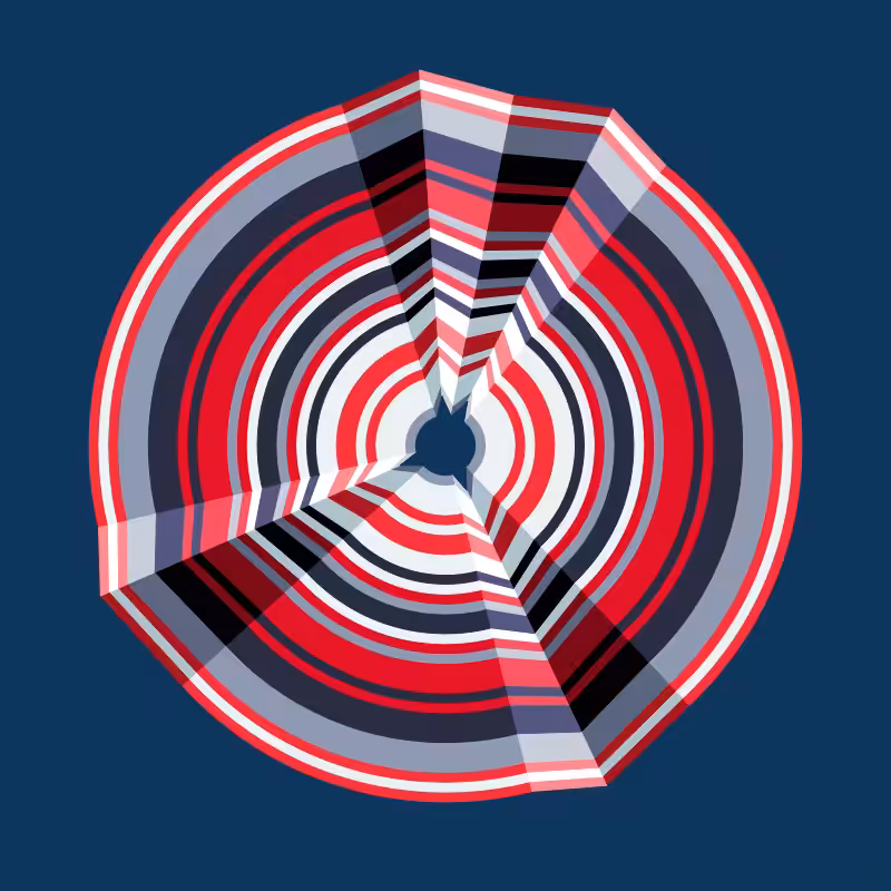 Folded Circle #64