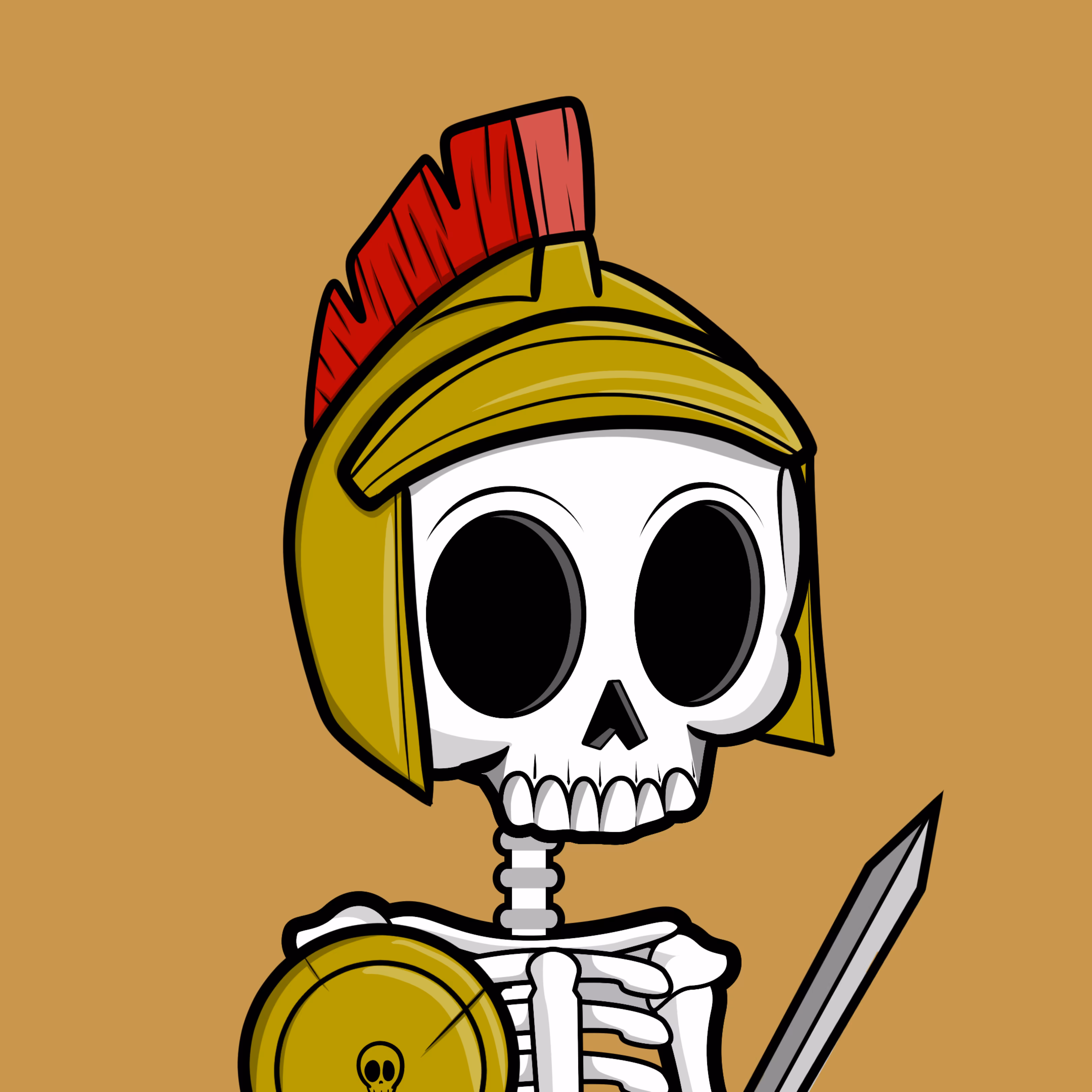 Edgar The Skeleton - Gladiator #349
