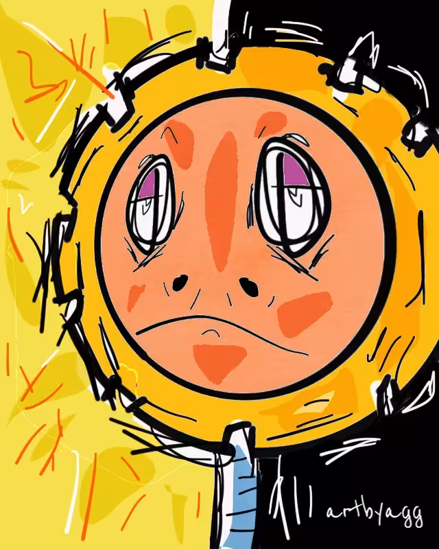 Unsatisfied Sunflower