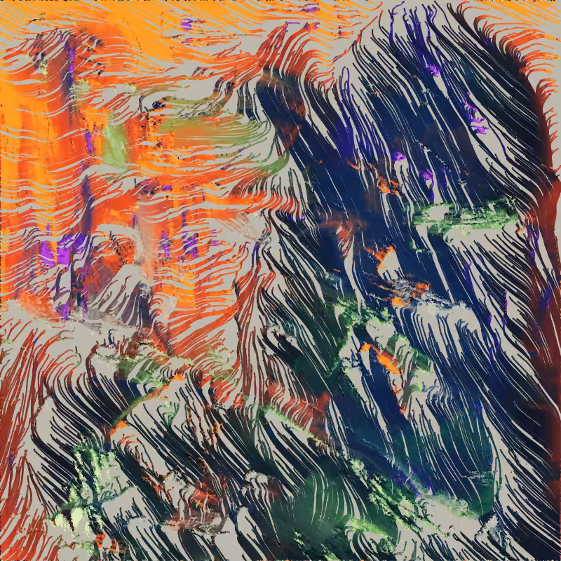 ABSTRACT PERLINS #11