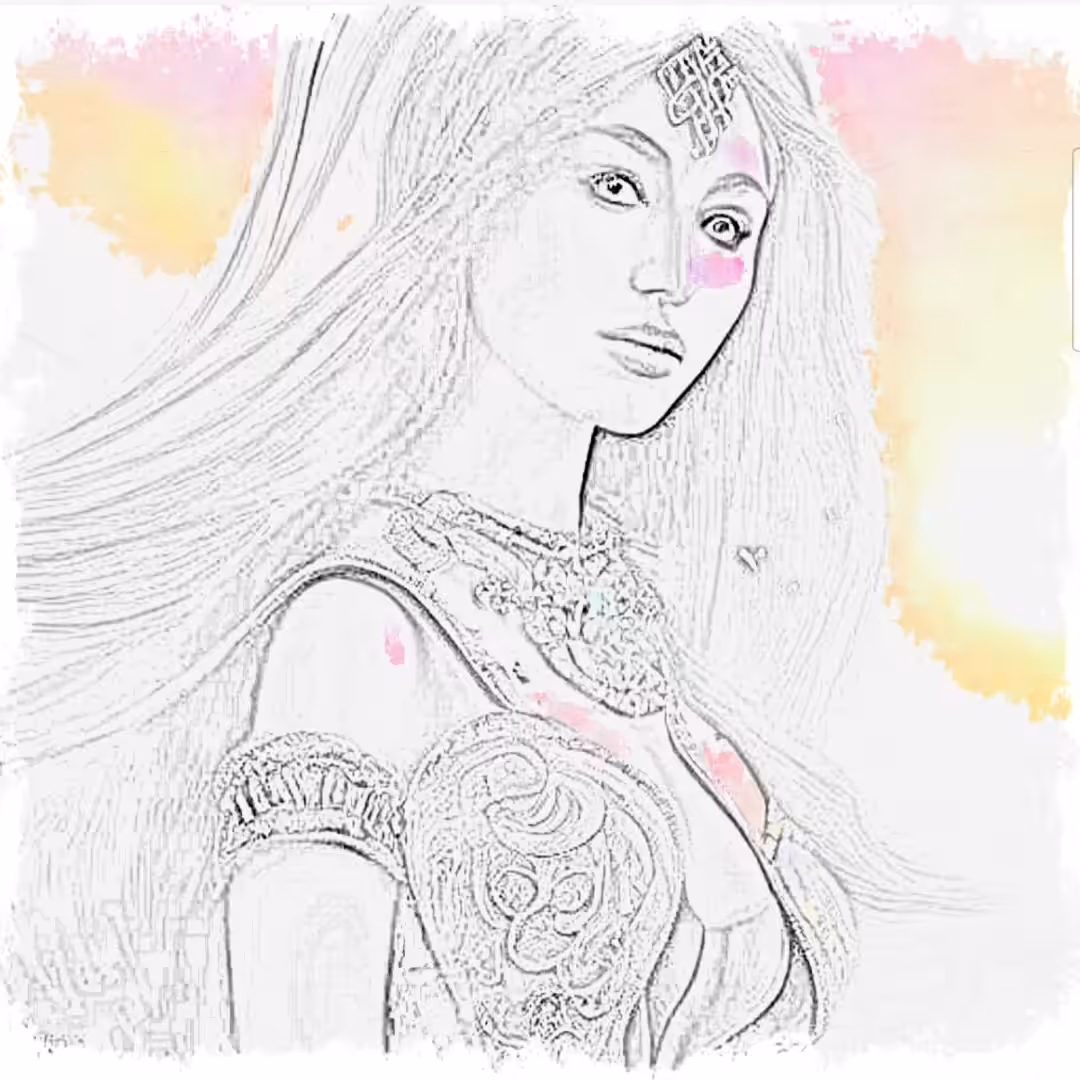 My digital painting #9