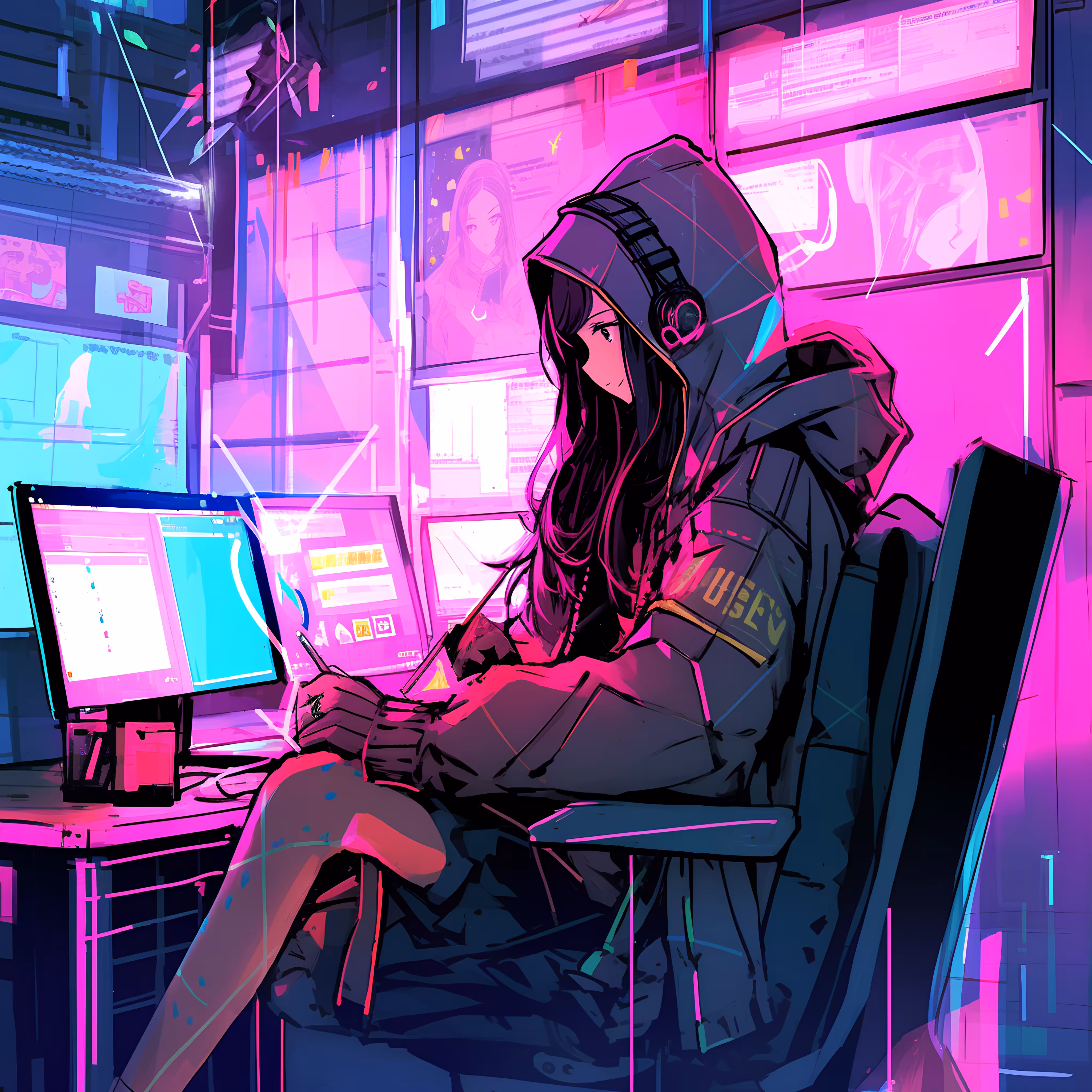 Anime Cyber Punk #1