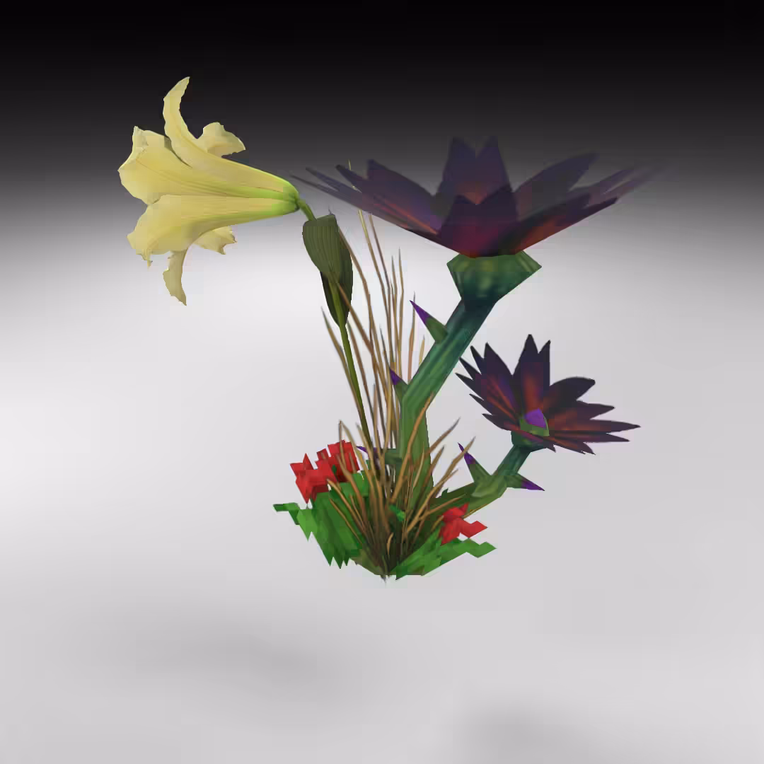 Hand-hacked Bouquet 37