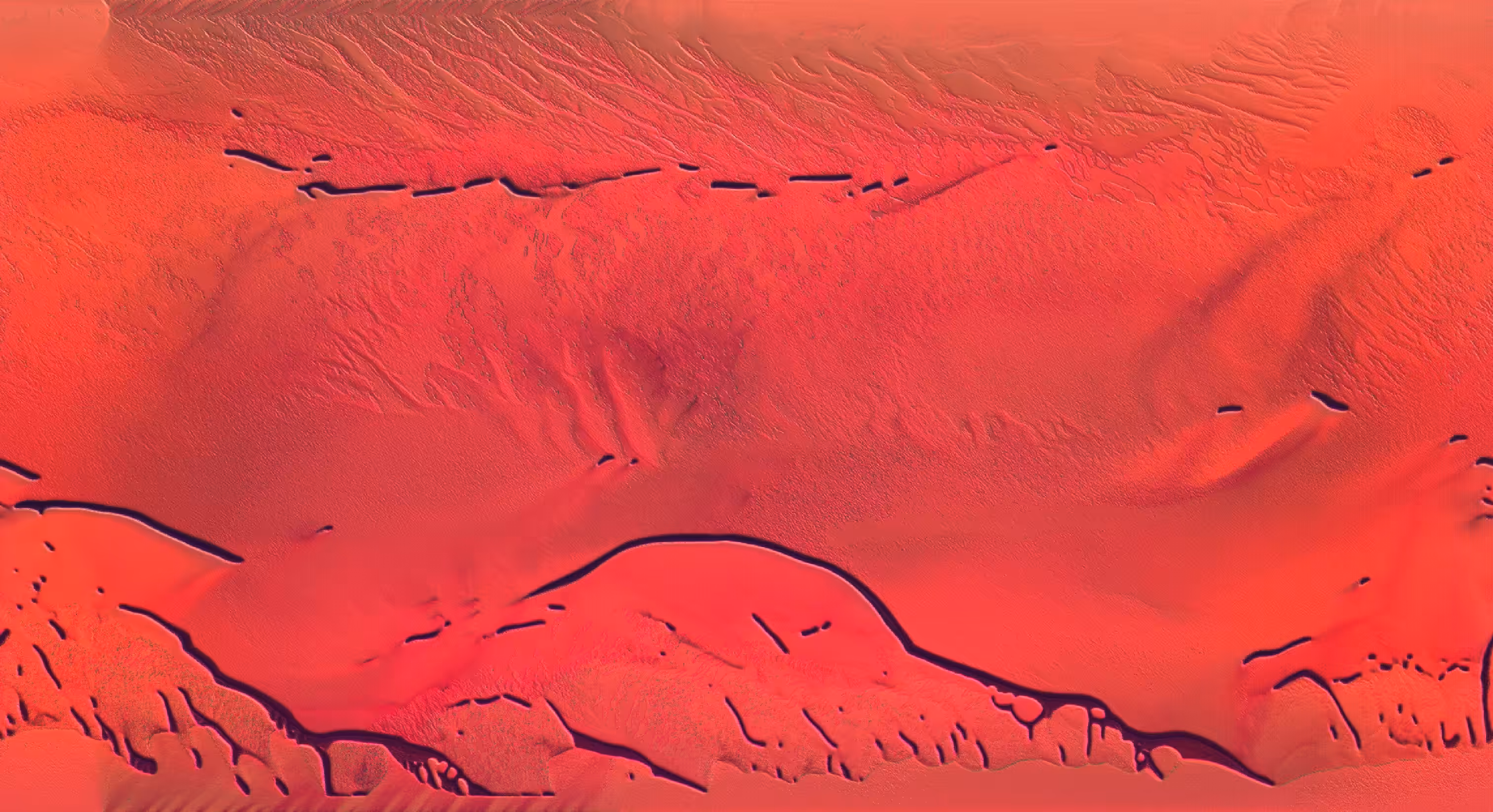windy stirred astral red desert #105