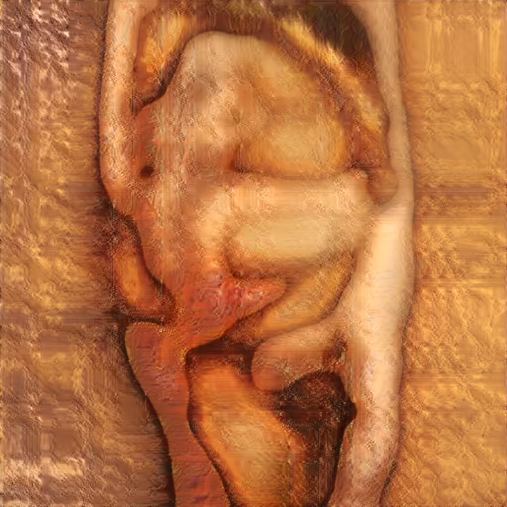 AI Generated Nude Portrait #7 Frame #76
