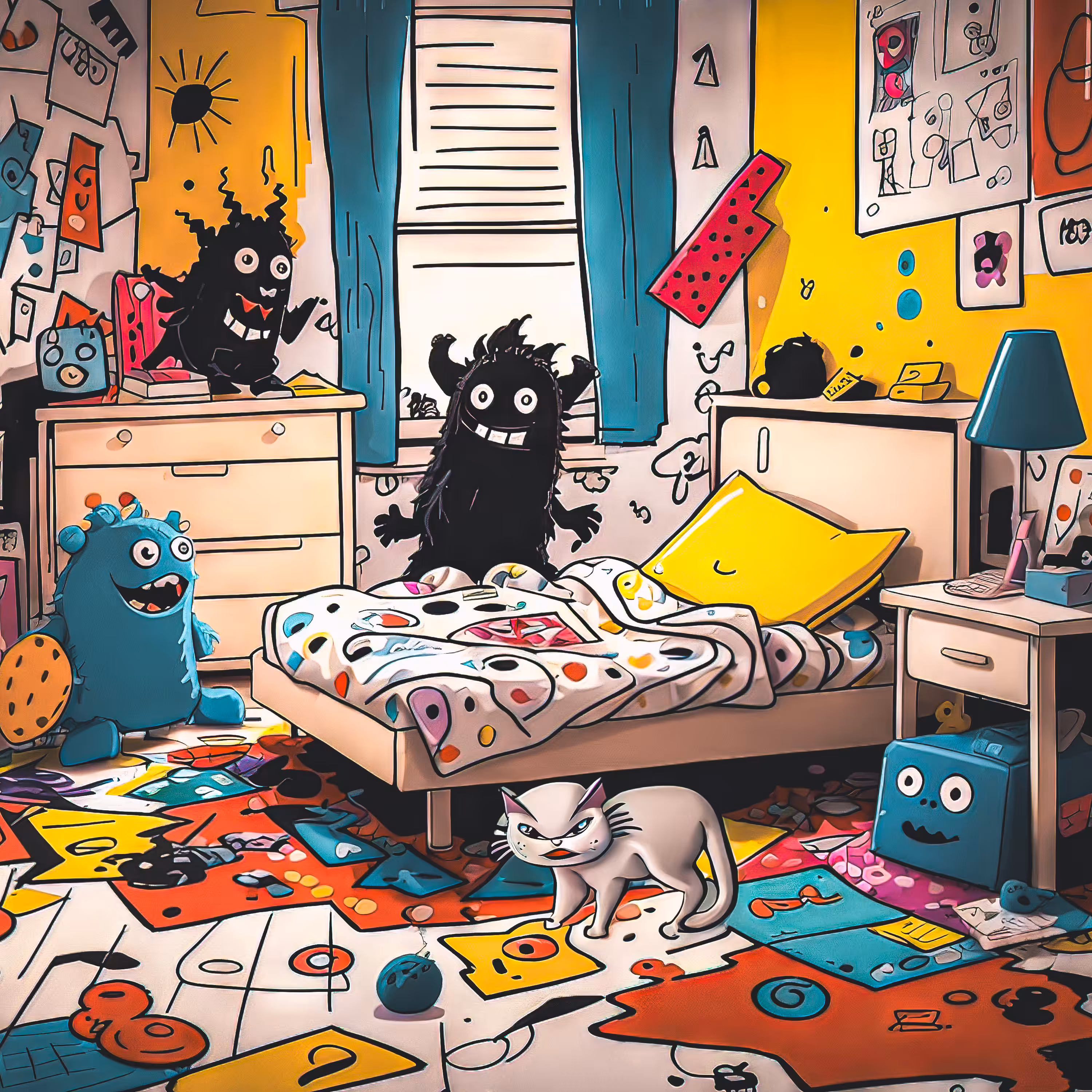 The Monsters Under My Bed Came Out