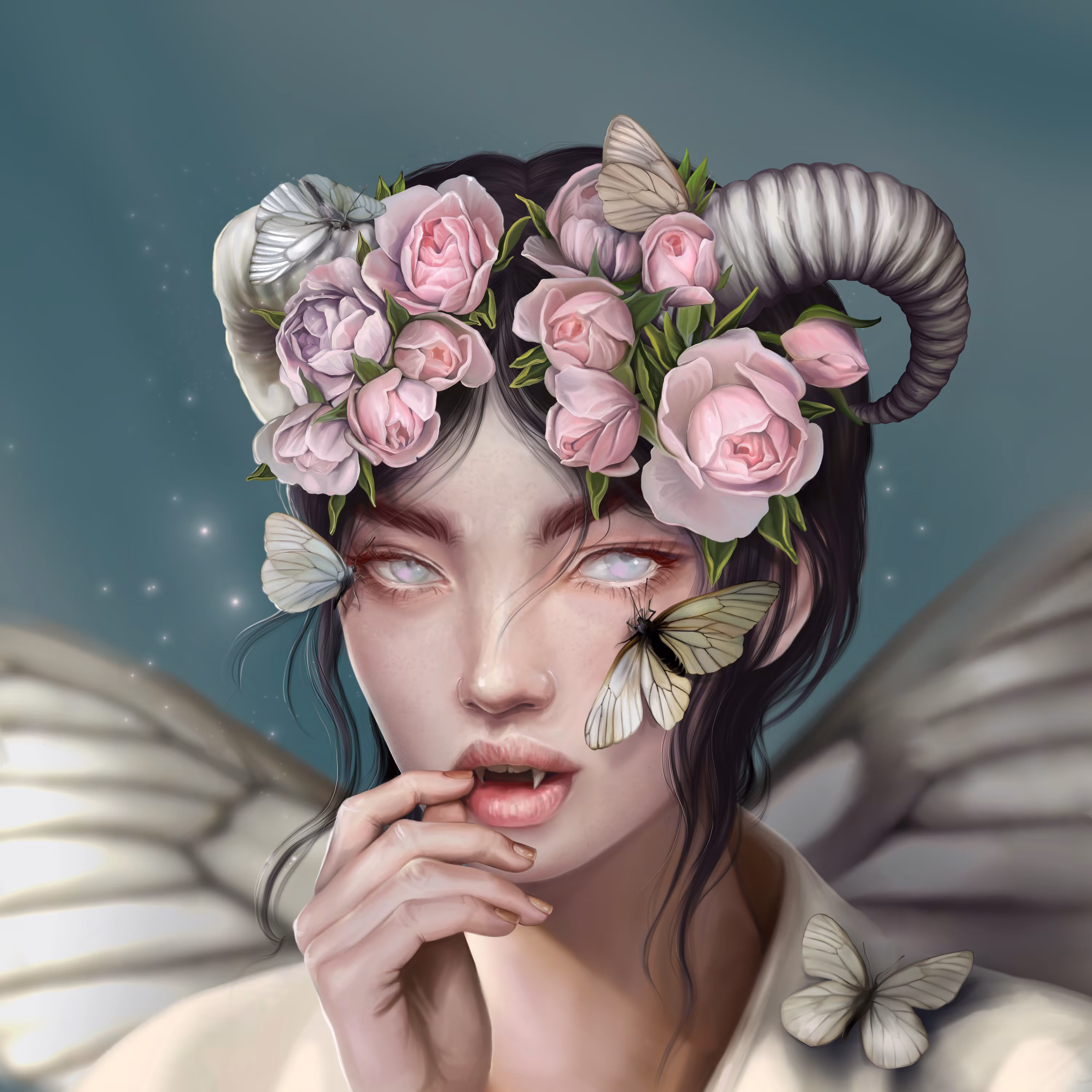 Butterflies and sparkles * 4