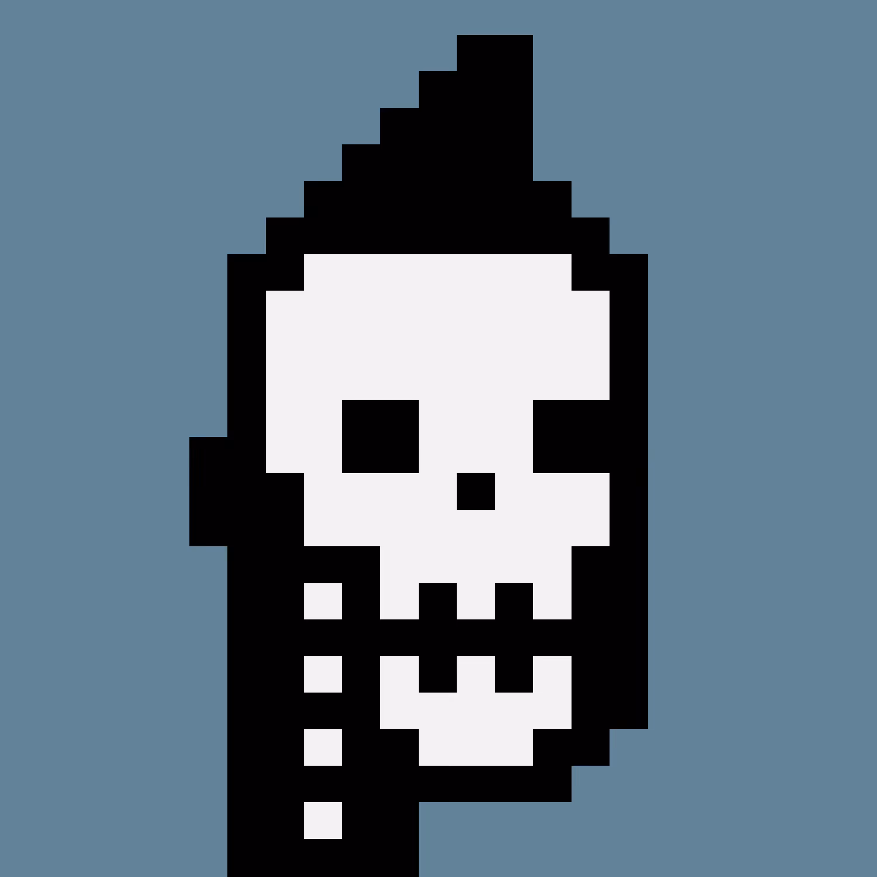 X-ray of CryptoPunk 130