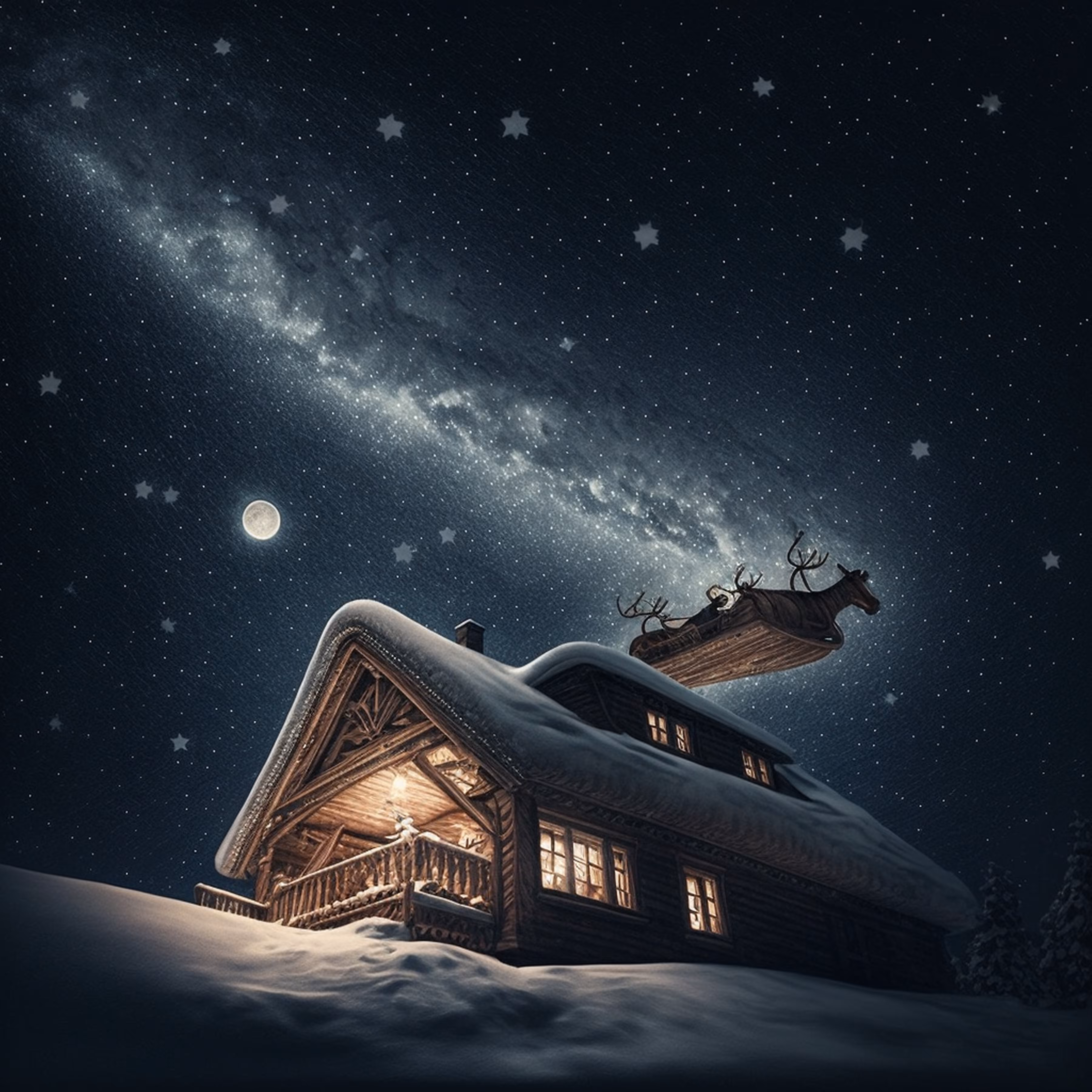 1/1 Christmas NFT No. 7 by Sollog Adoni