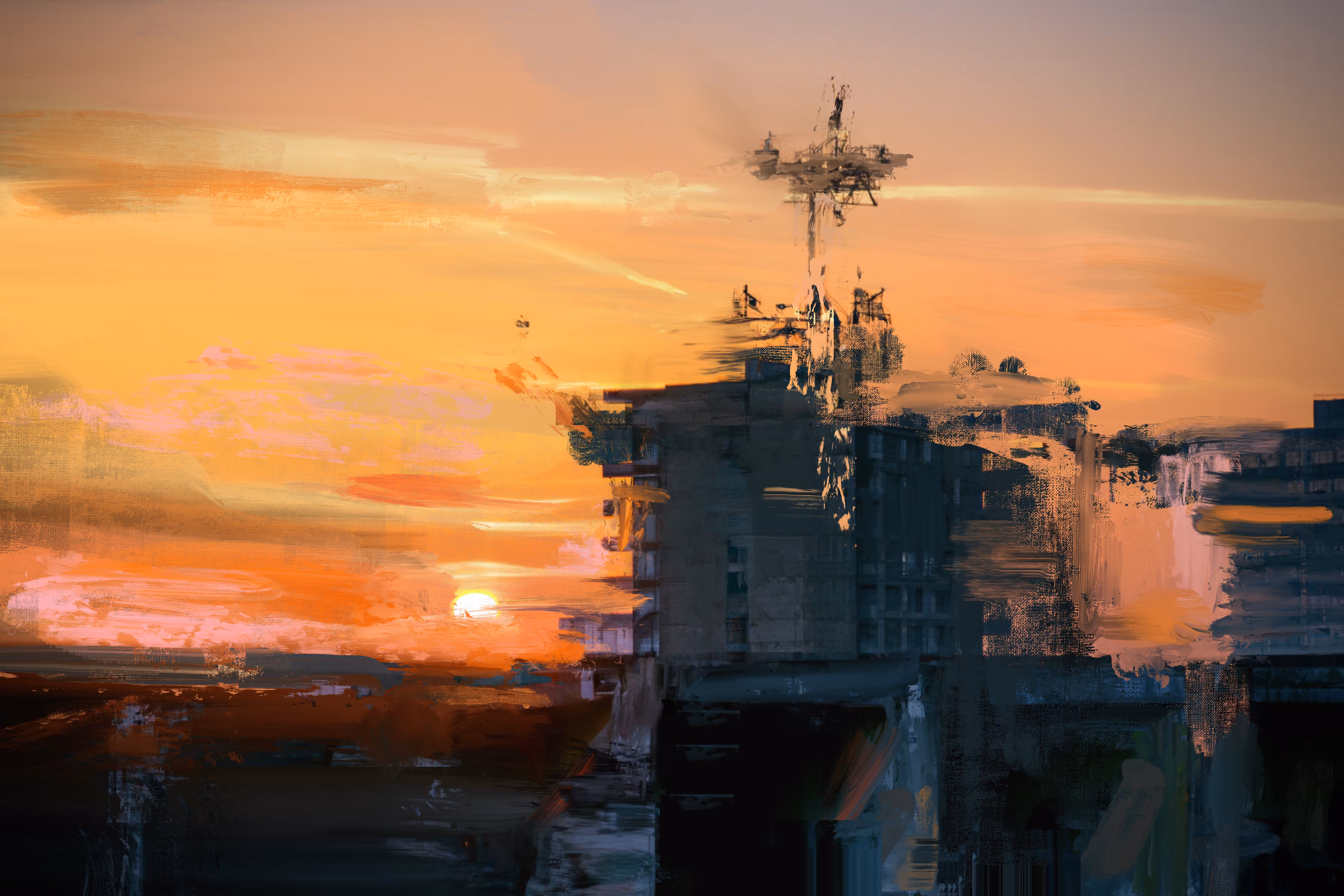 High Rise Sunrise