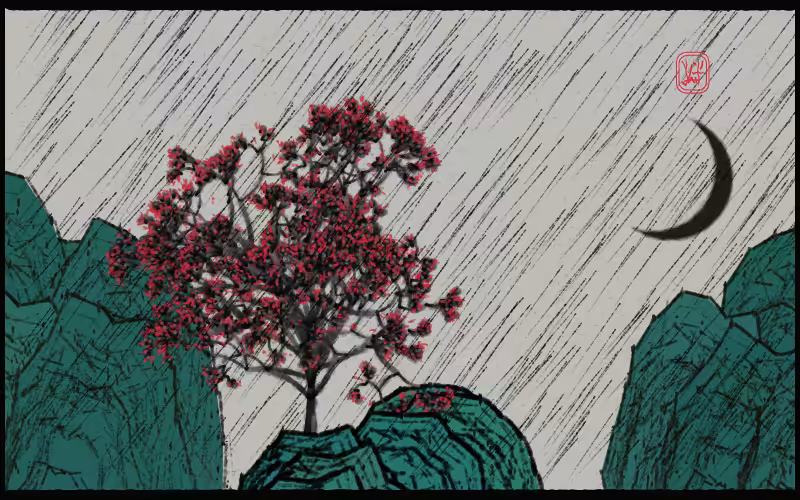 Bloom in the rain #26
