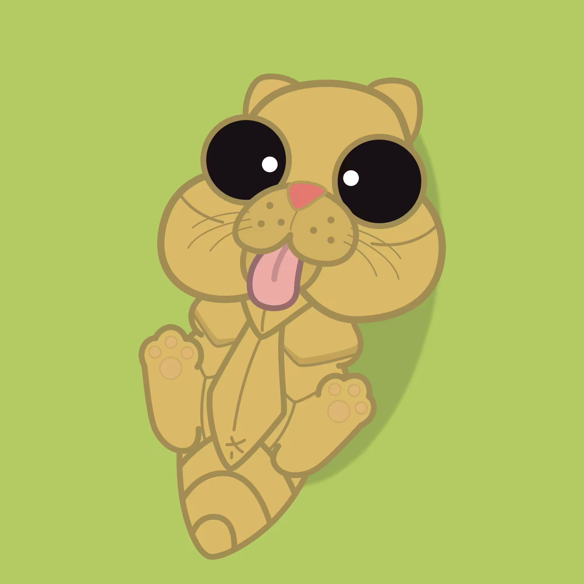 P014 --- Laying Derp Catuna ---