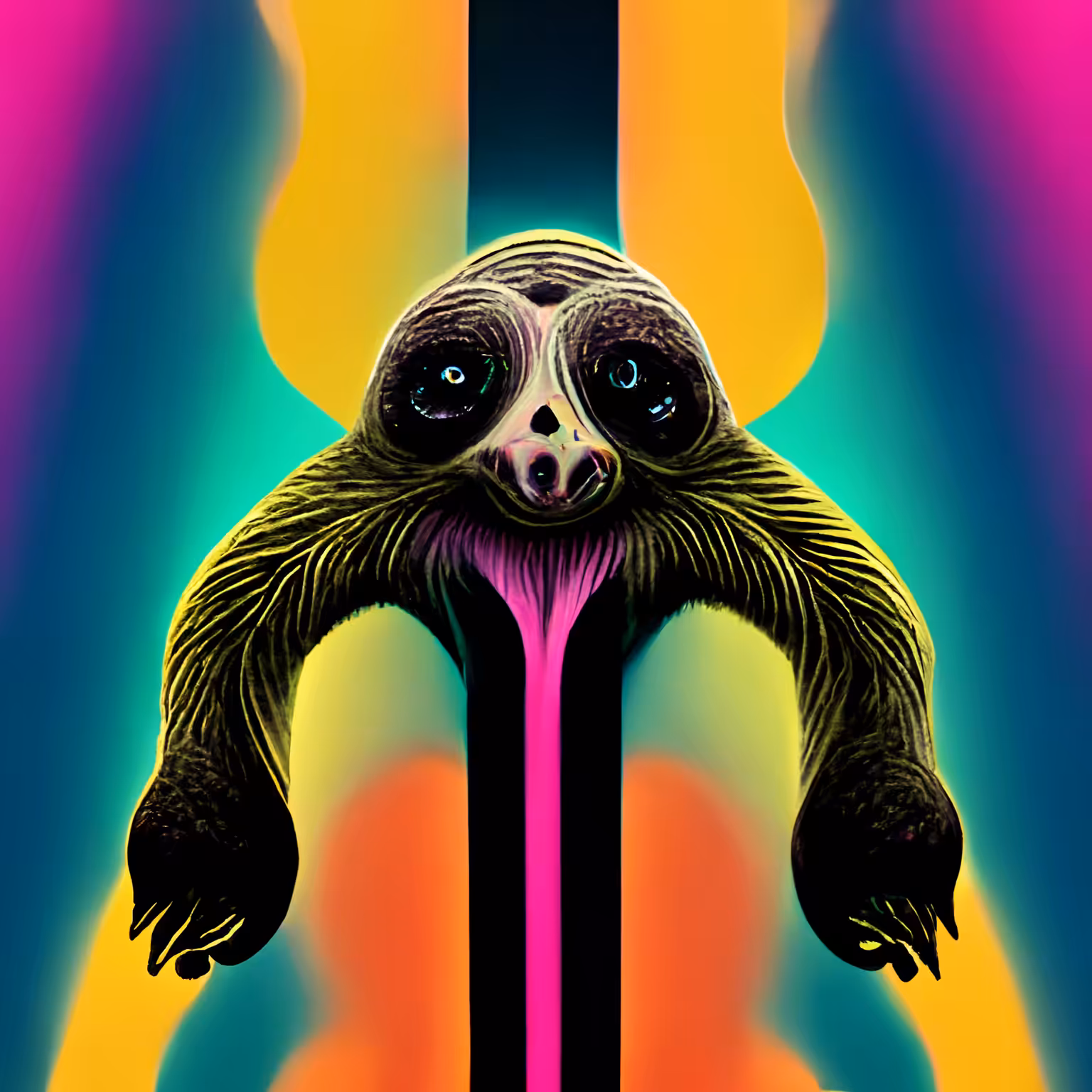 Psychedelic Sloth 41