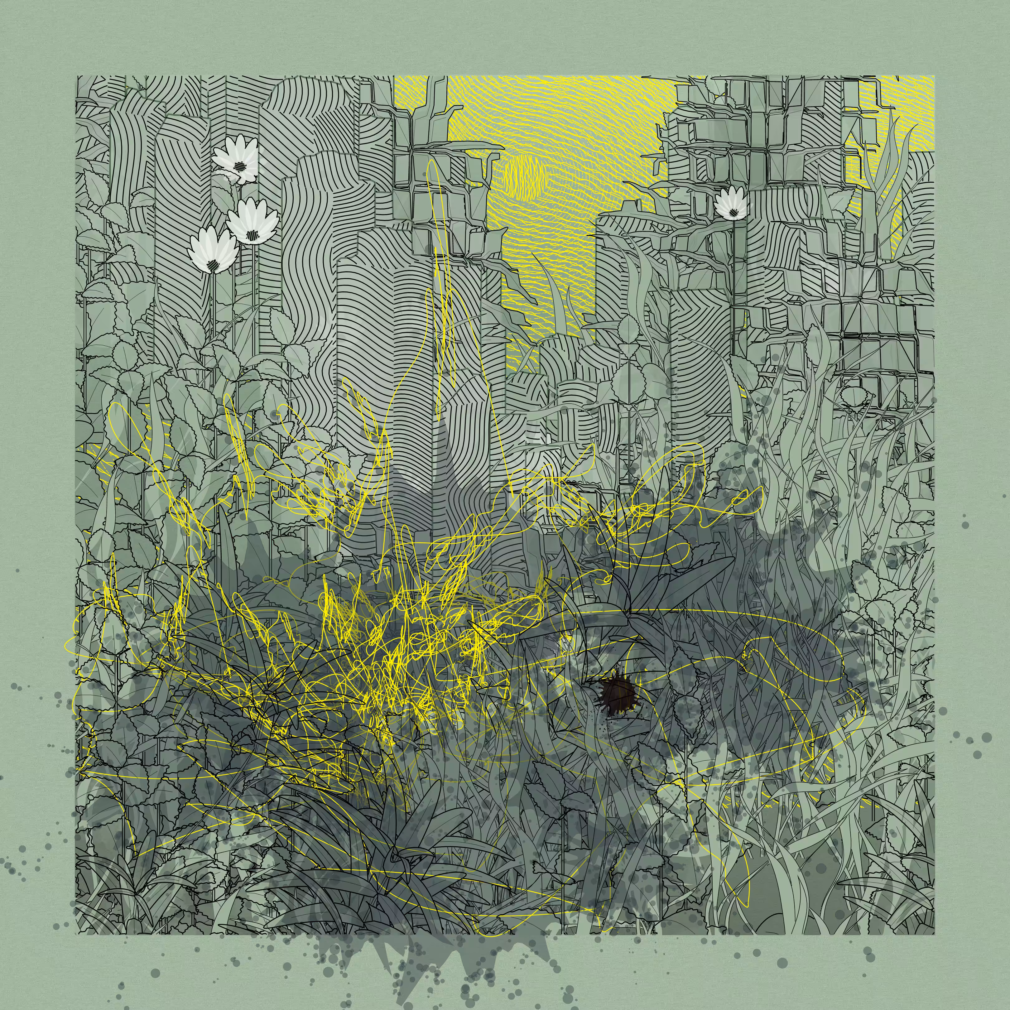 Landscape with Carbon Capture #7853