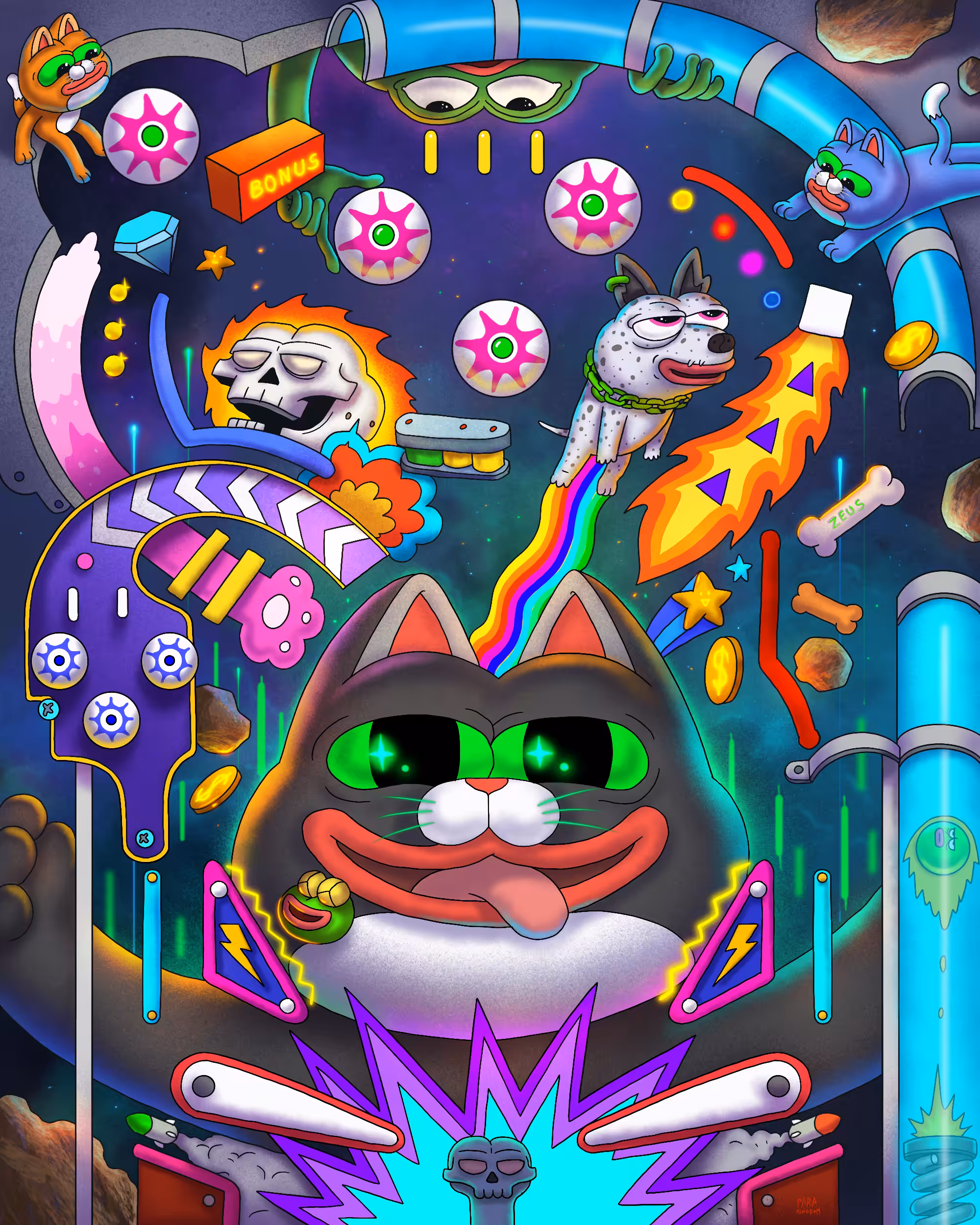 PEPECAT: pepecat pinball