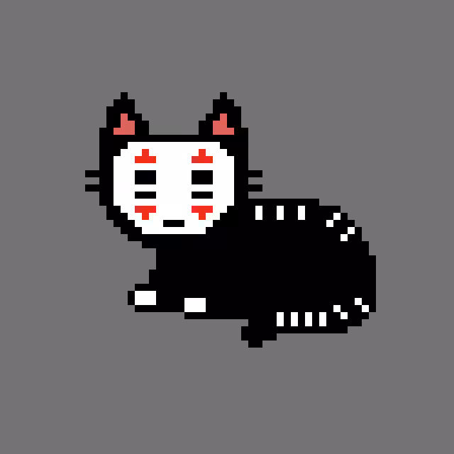 pixel kitten: Pixel Kitten #0032