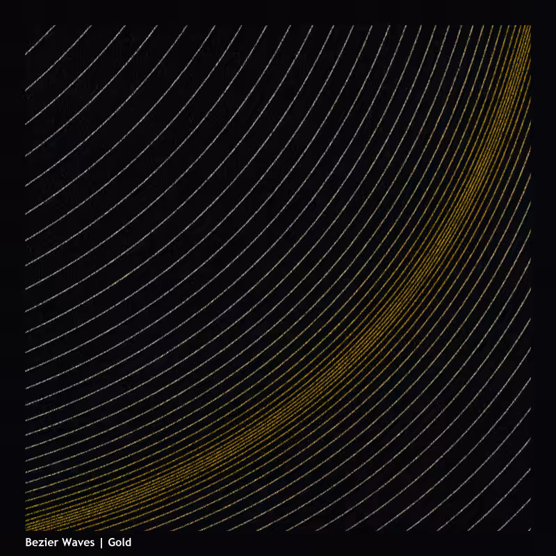 Bezier Waves #38