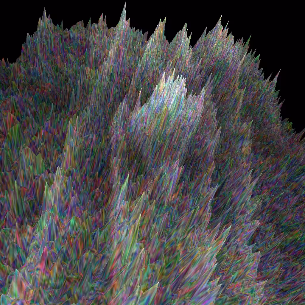 silicon crystal frozen colors