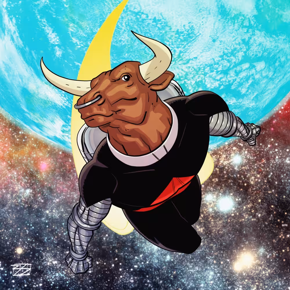 Ro-Bull In Space!