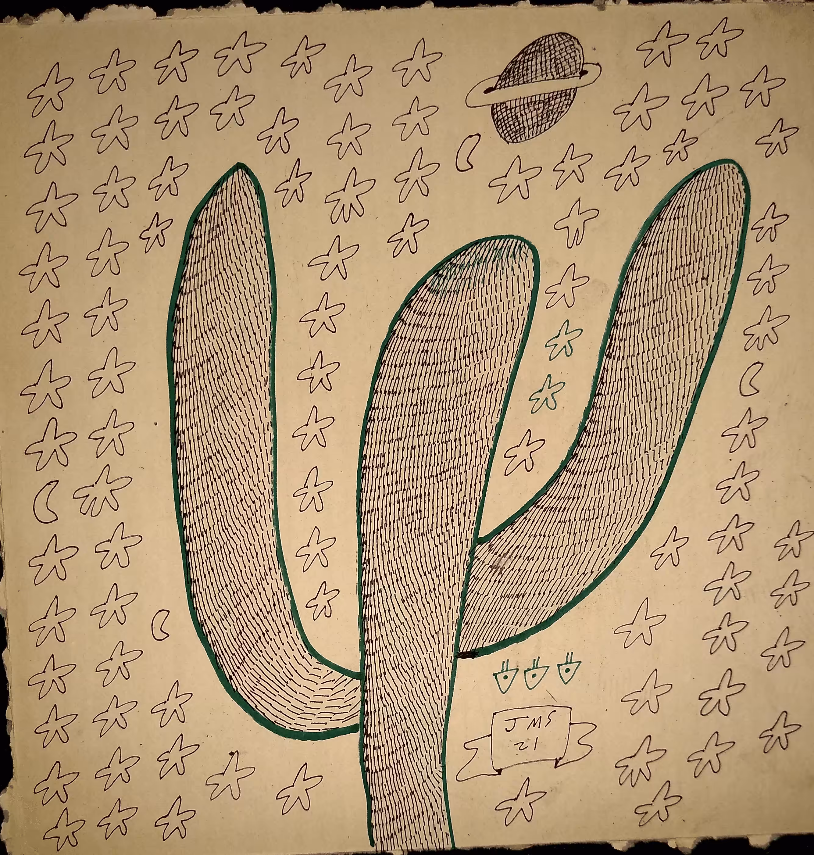 Cactus Comix - Jon Sarkin #046-AV