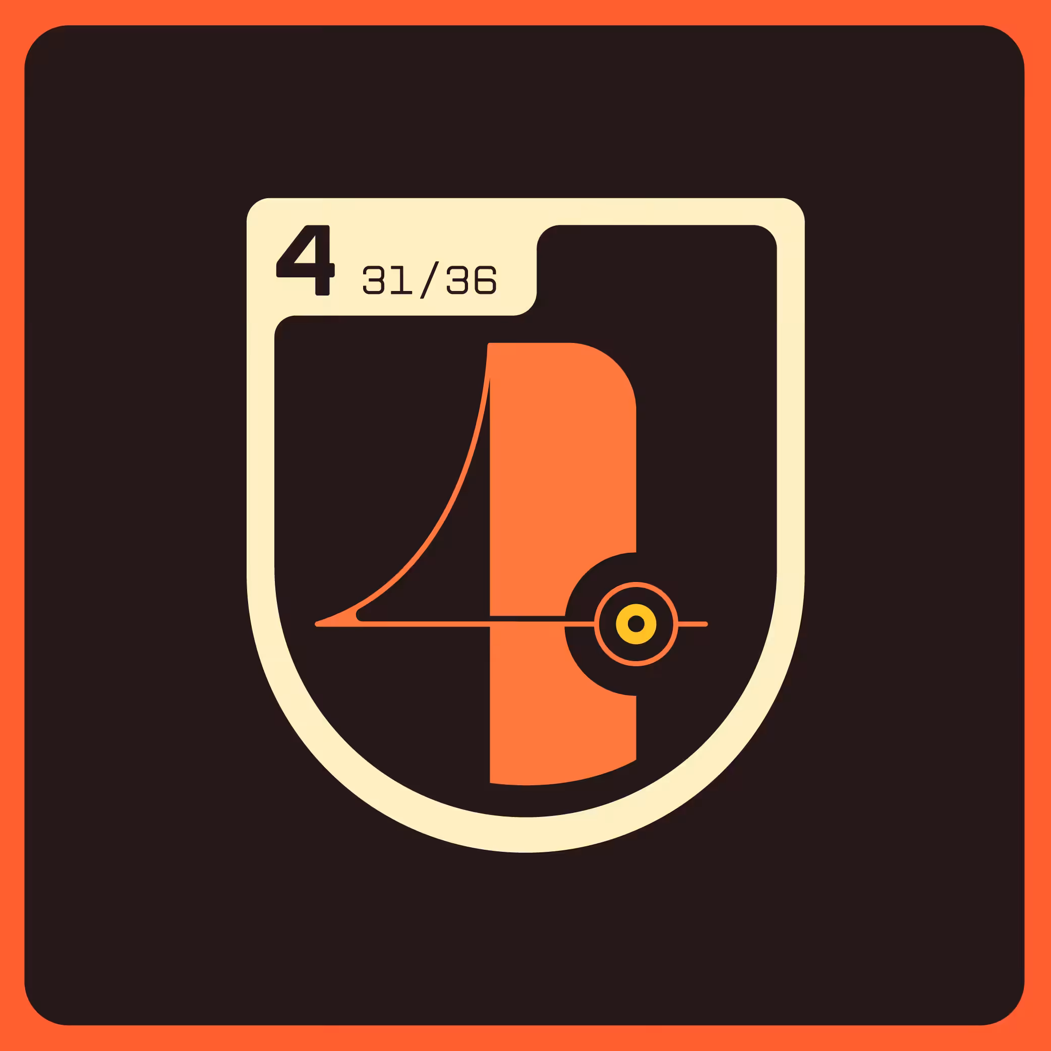 Alphabet Badge Series - 4
