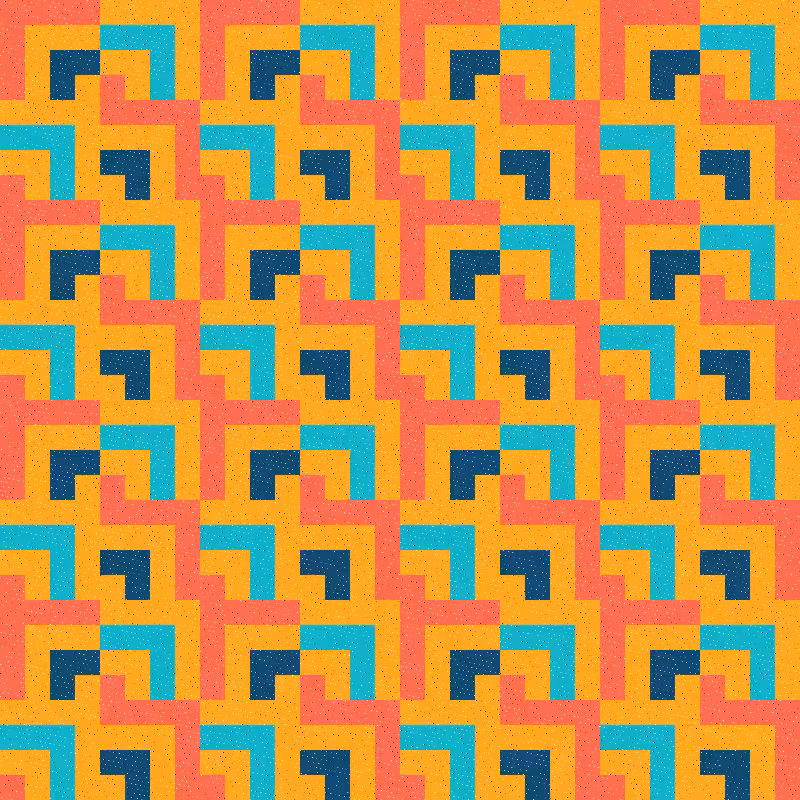 Regular Tile painting #204