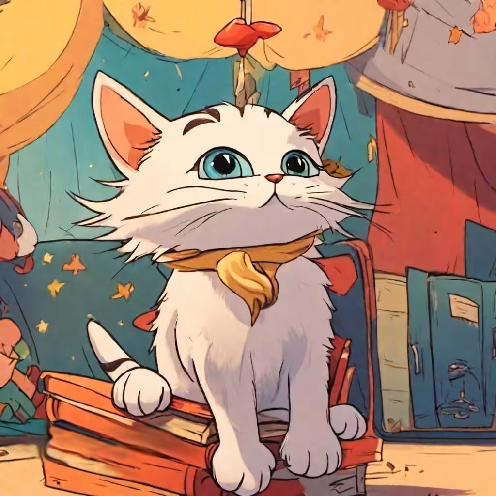 Scientist cat 