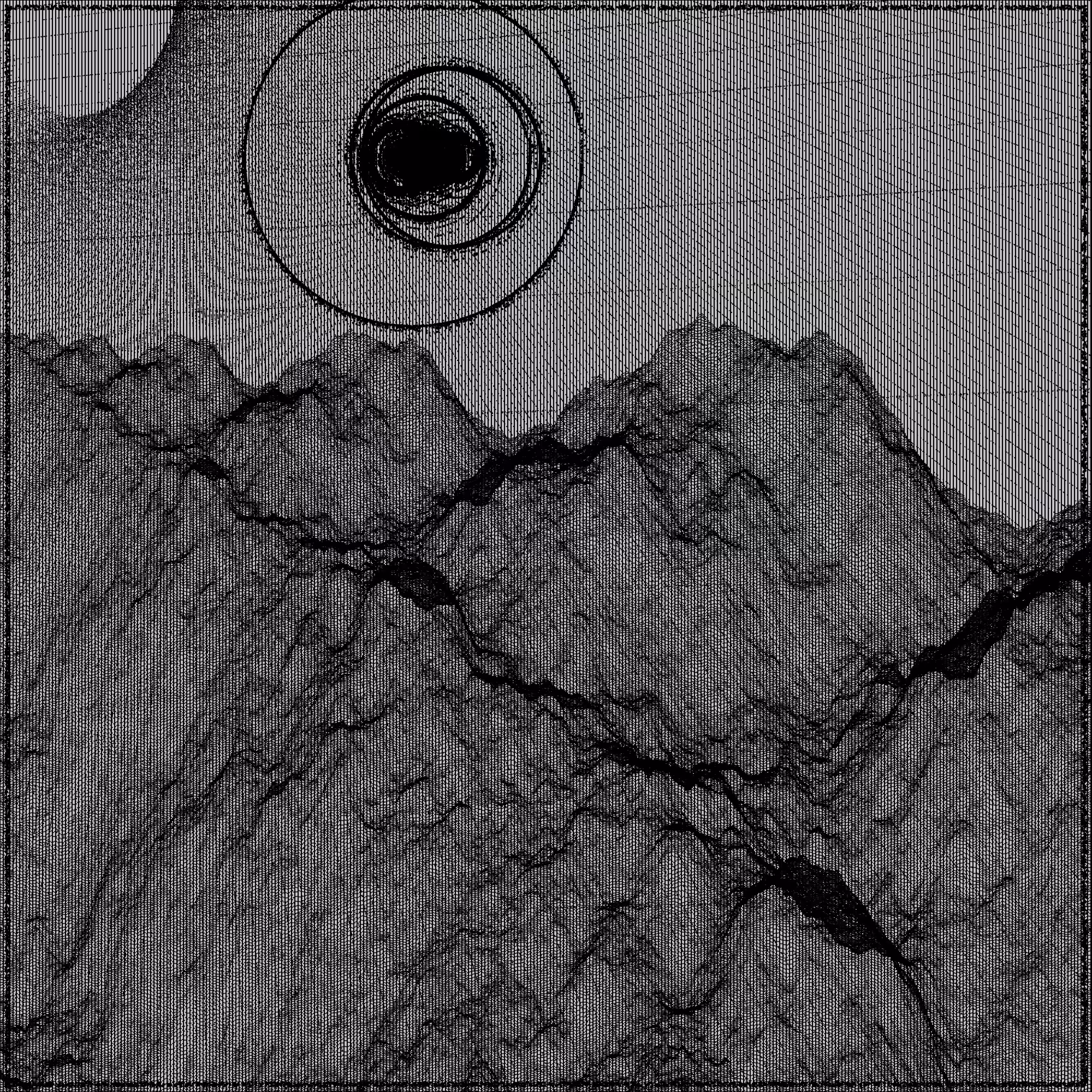 Surreal classic generative landscape #102