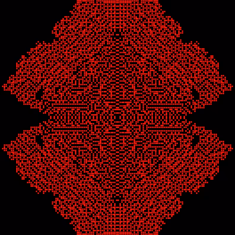 Cellular Canvas #484
