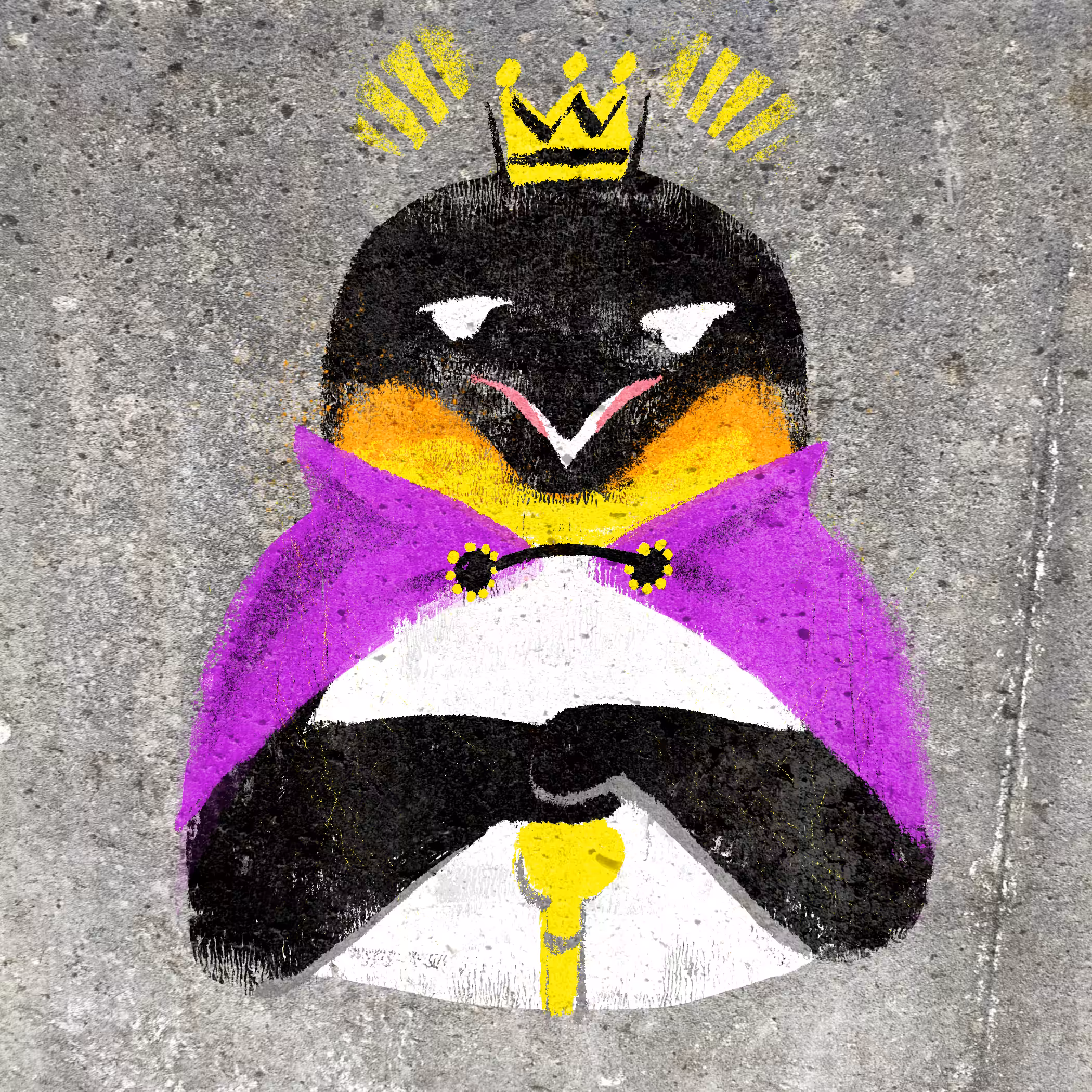Emperor penguin #027