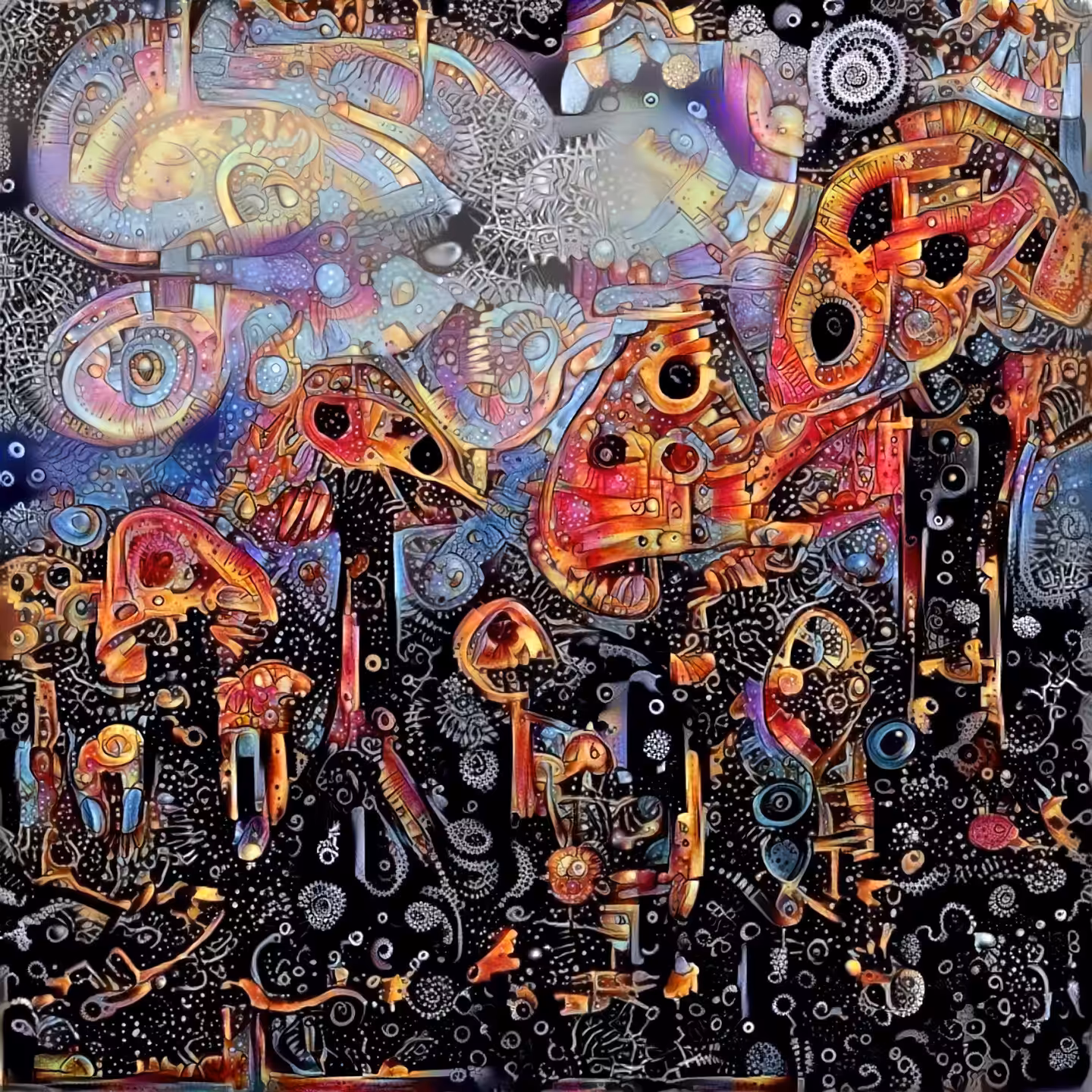 Kush Abstracts #009 - The Magical Mushroom Forest