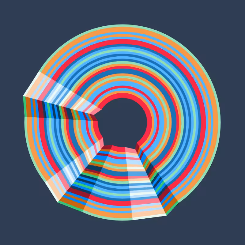 Folded Circle #23