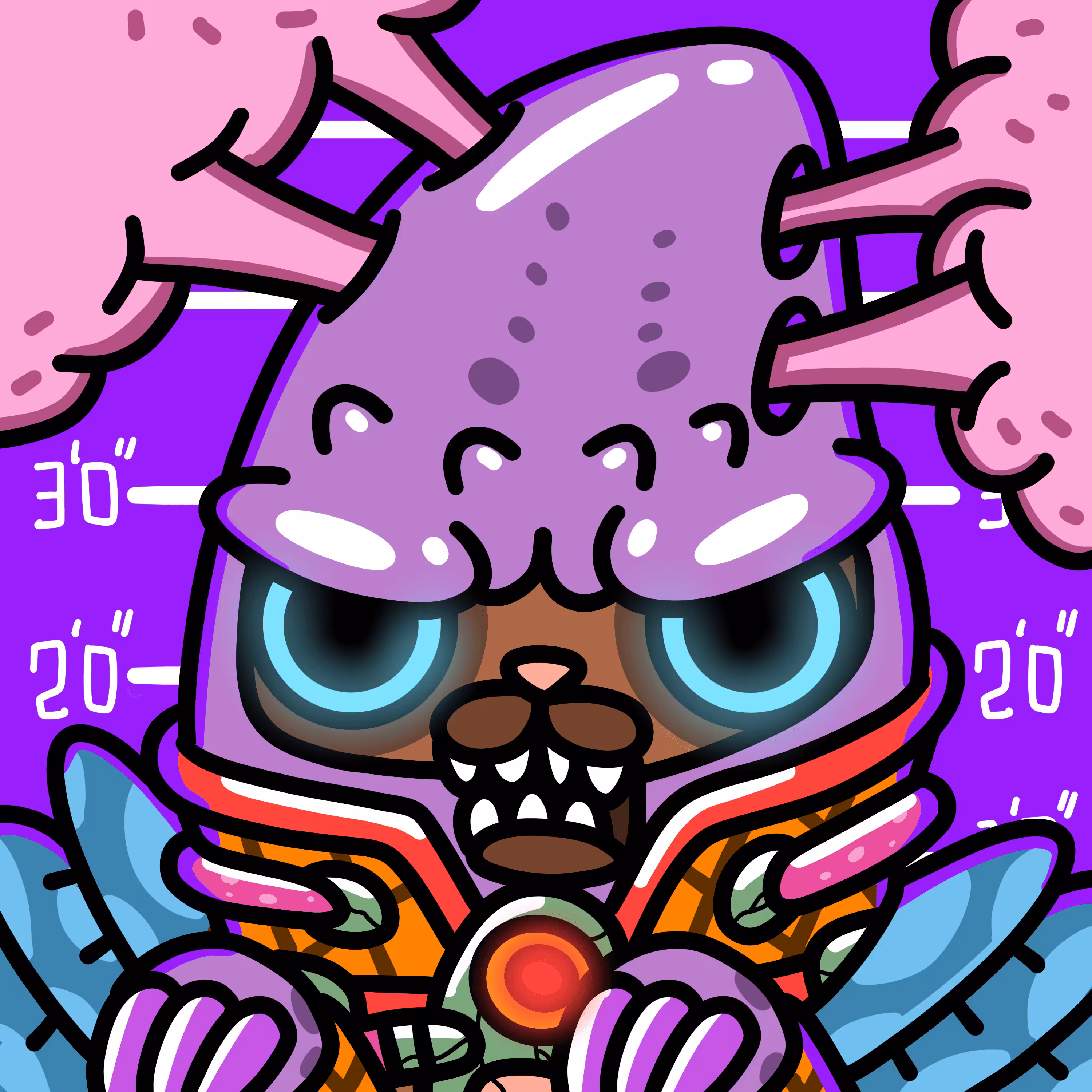 LS : 110 (little sloth x SpaceVillains )