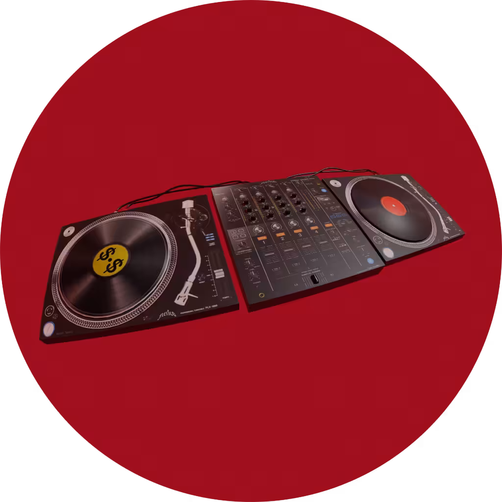 FLEXICO VINYL TURNTABLES