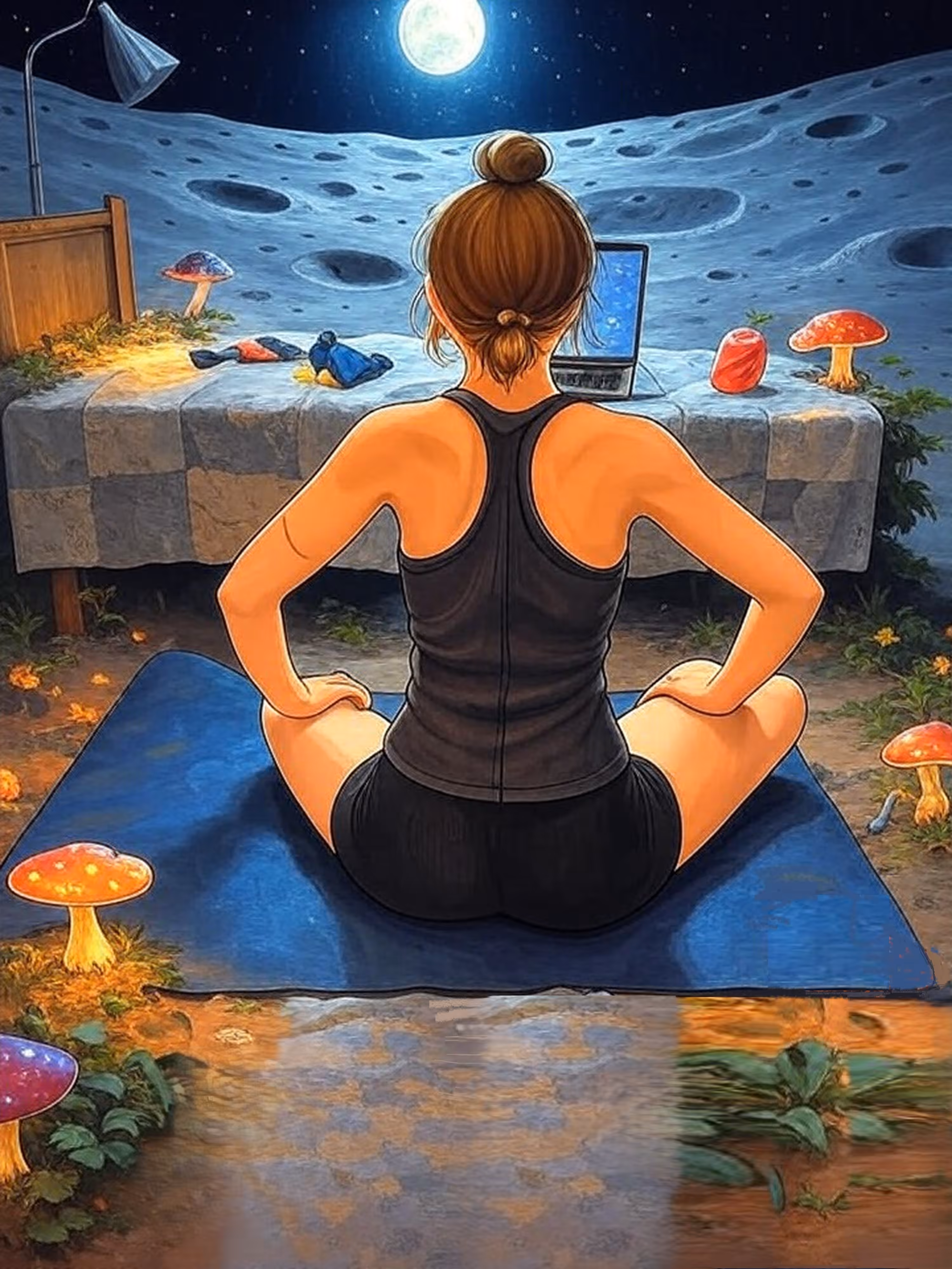 Outdoor yoga classes