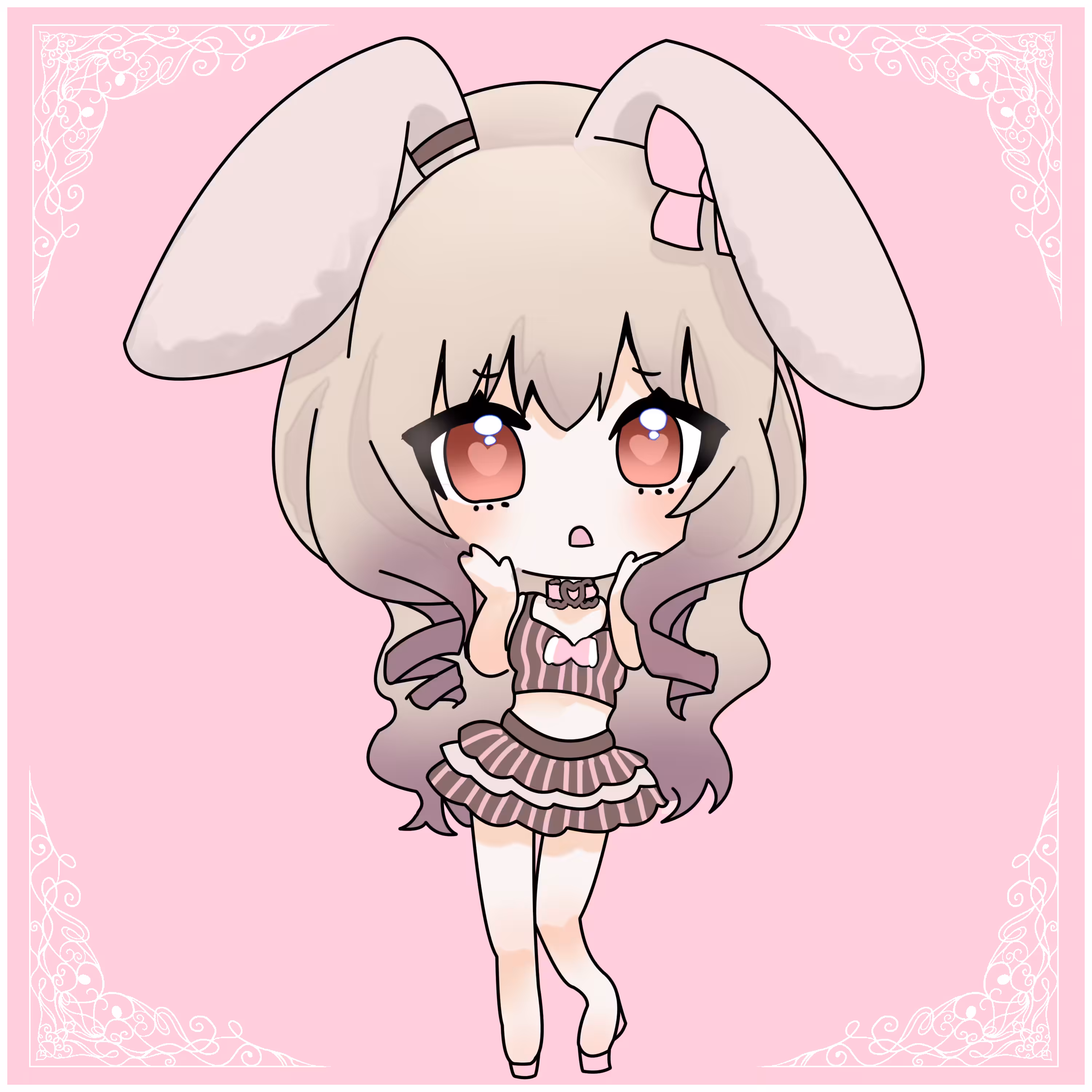 concept cafe girl collection: みにうさぎさん